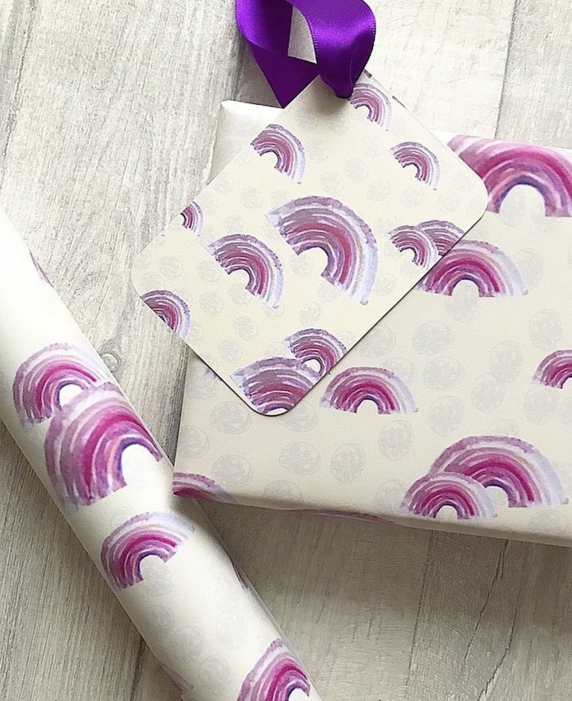 Rainbow Rush Gift Tag