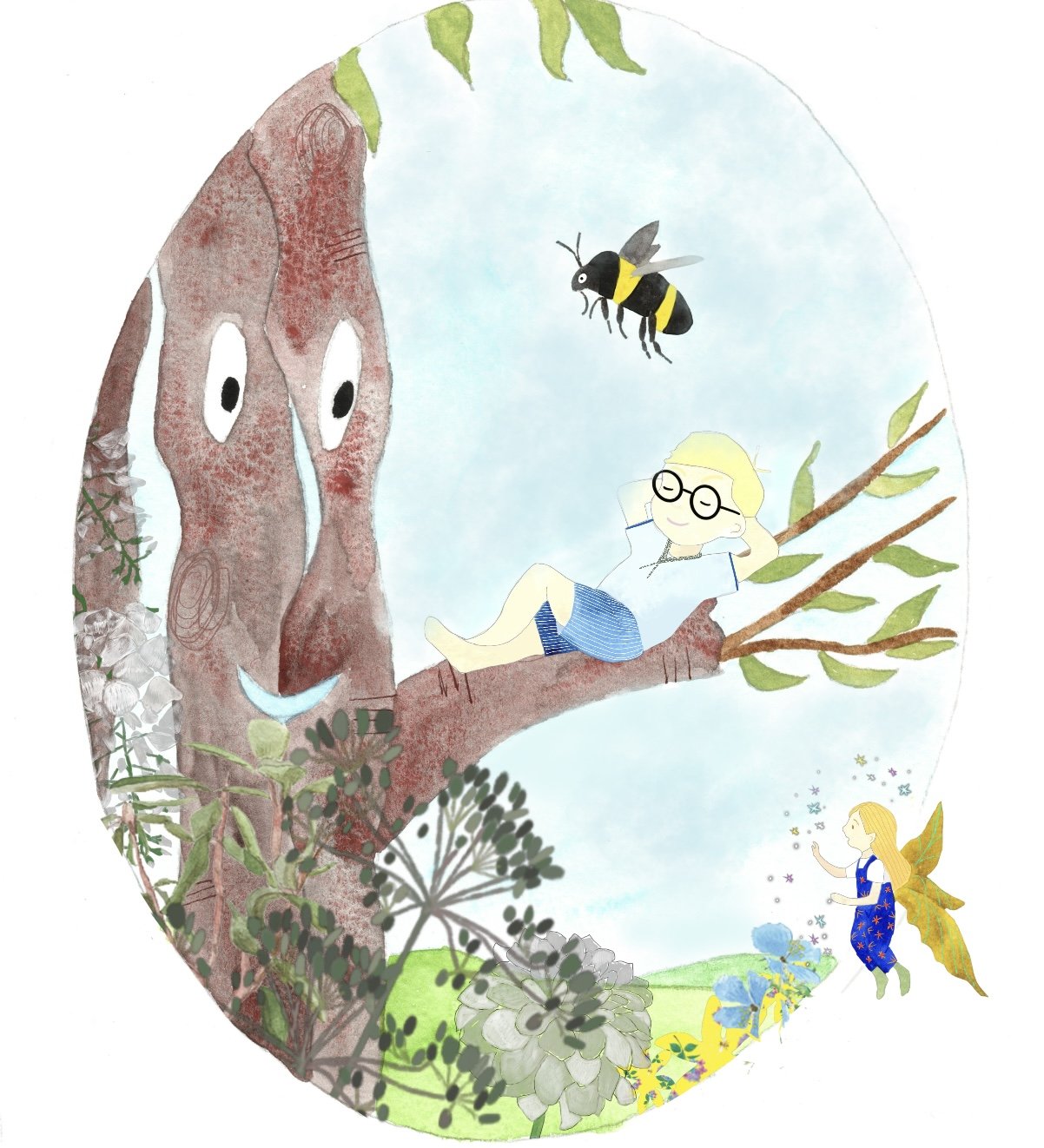 Page 22 of the book The Gardening Angel