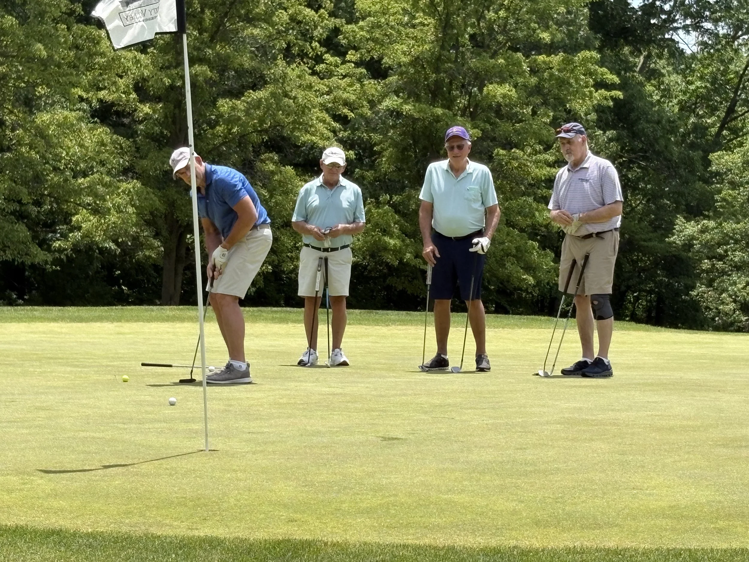 A Day On The Course!