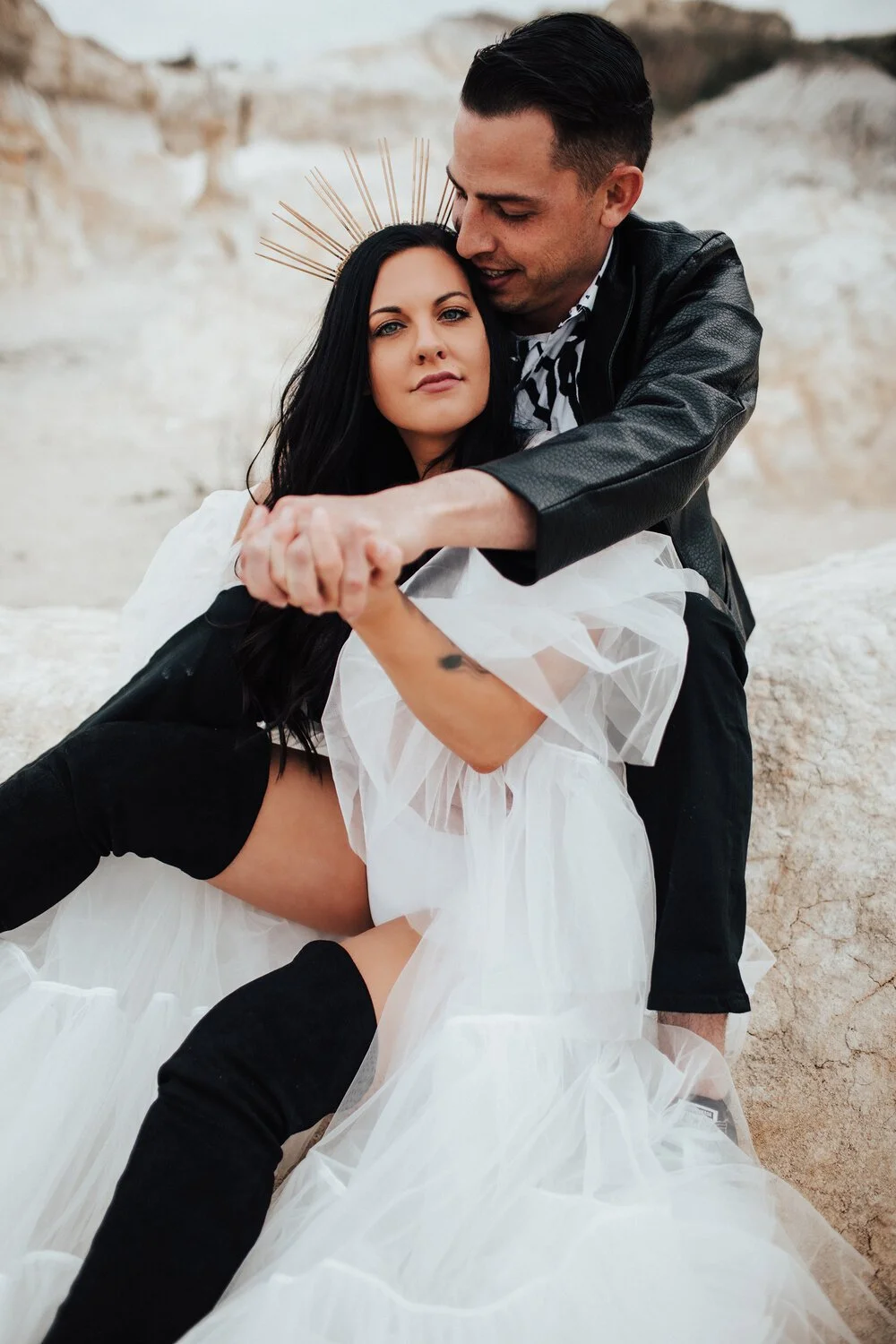 Brynn + Brad | Moonchild in the Mines | Colorado Springs Wedding Photographer