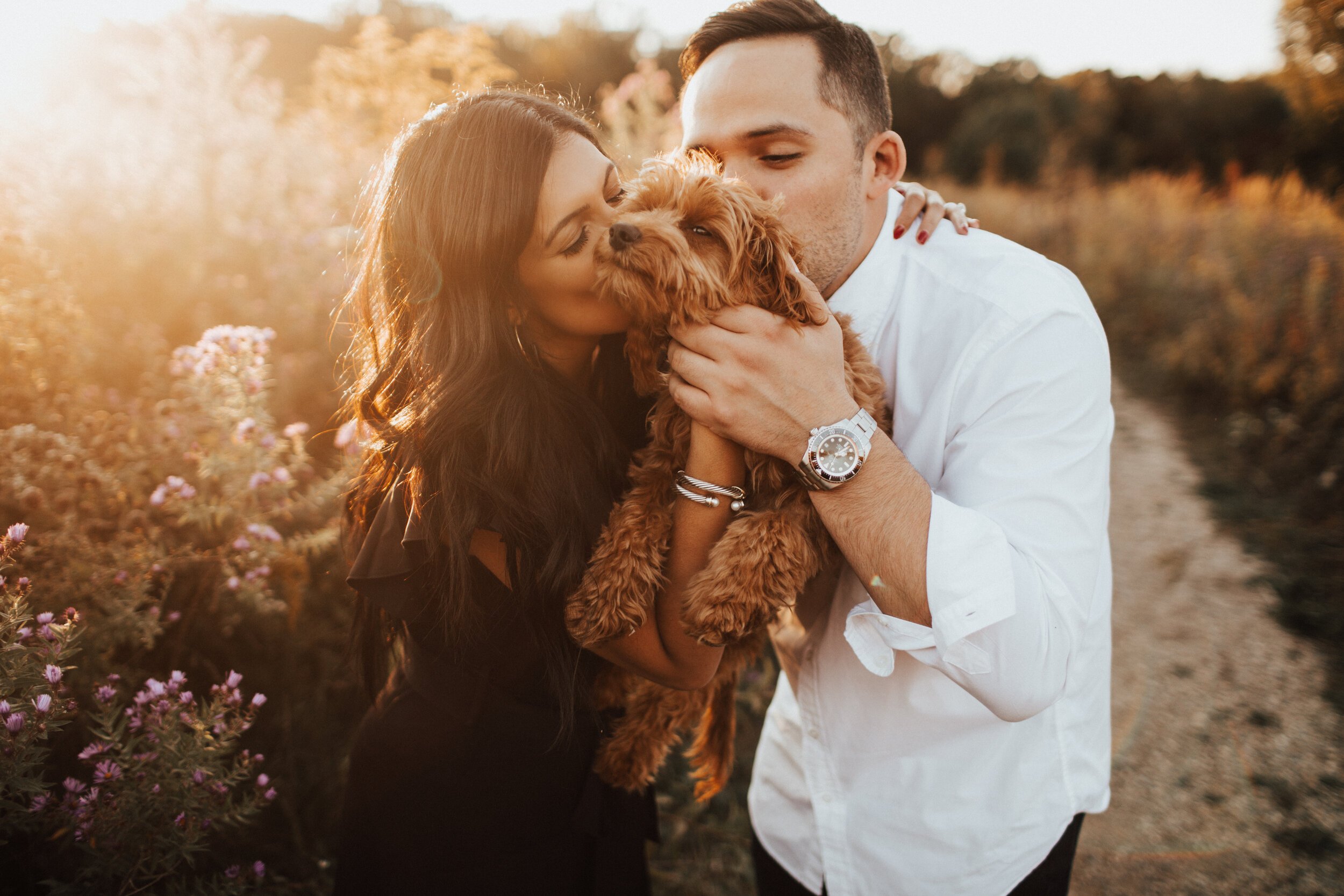 Bagi + Peter | Engagements in the Wildflowers | Peoria Couples Photographer