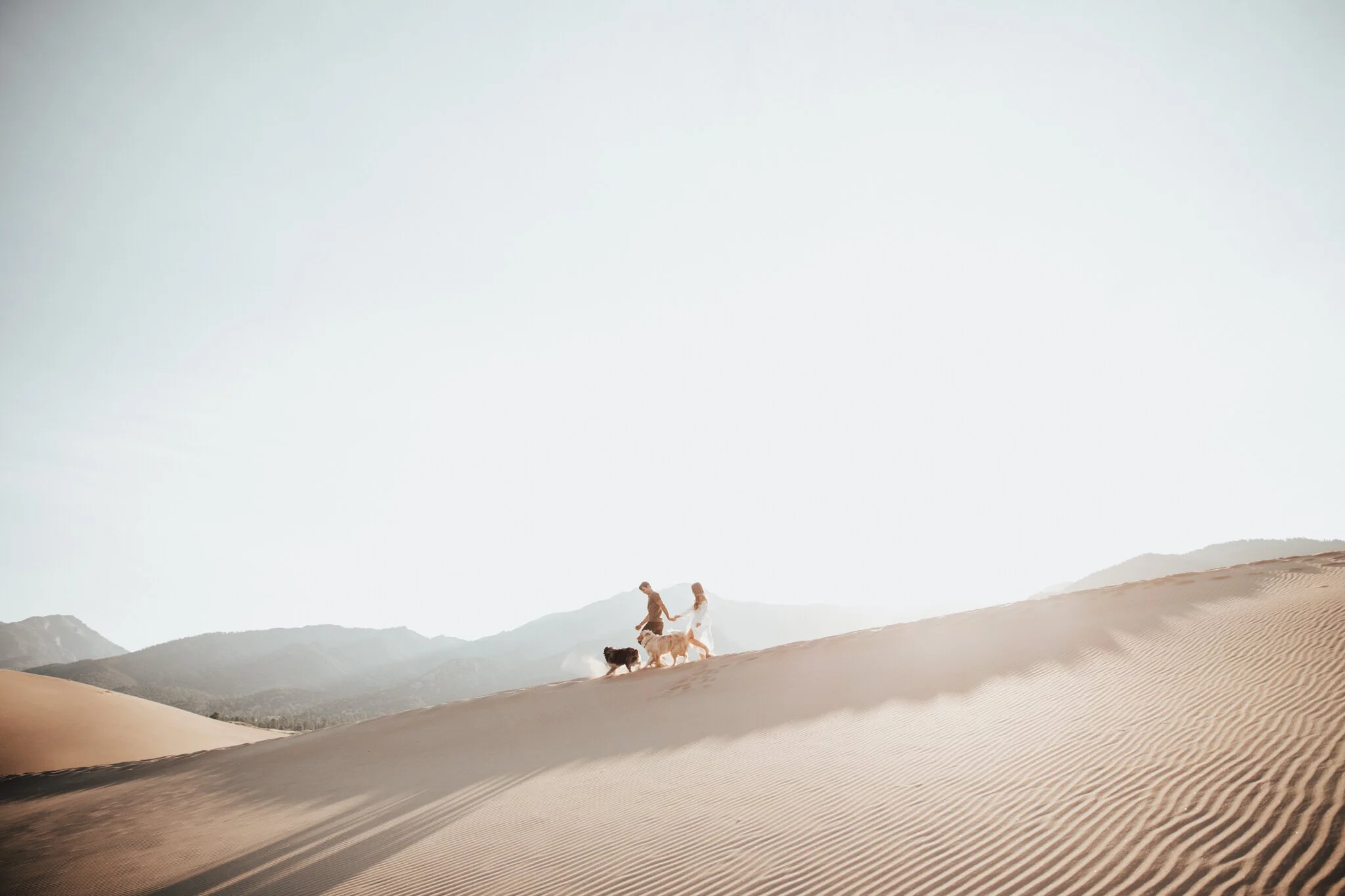Meagan + Andrew | Sunrise at the Great Sand Dunes | Colorado Couples Photographer