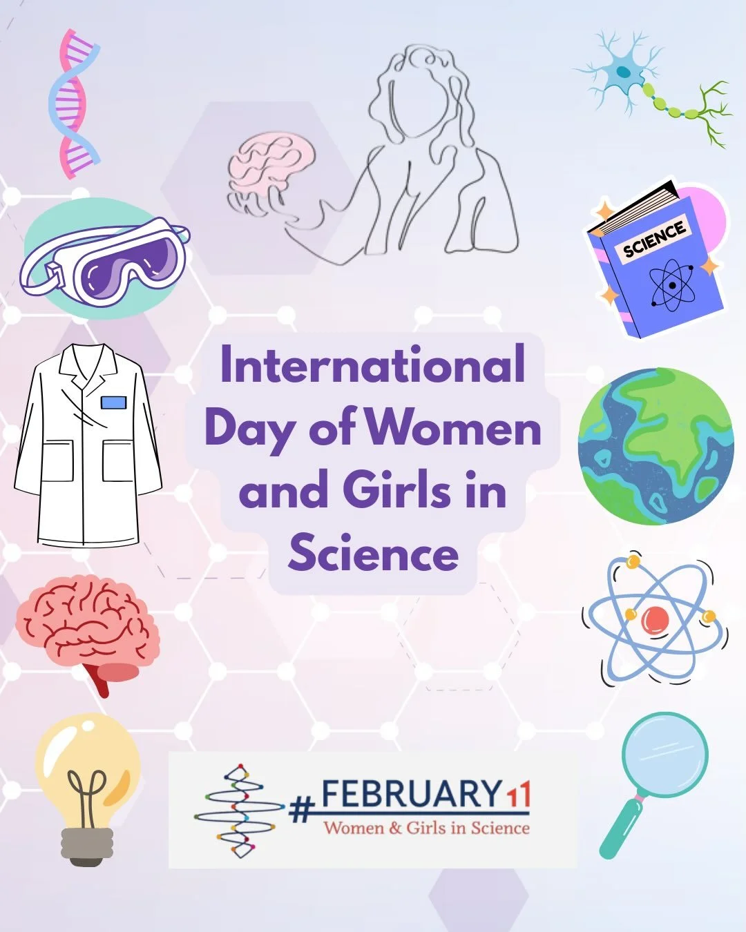It&rsquo;s February 11th which means it is International Day of Women and Girls in Science! 🧬🔭🥼🧠🎉

We want to celebrate all of the incredible women who work @ihn.boystown with us as well as all women in STEM around the world! 🌎💗

#internationa