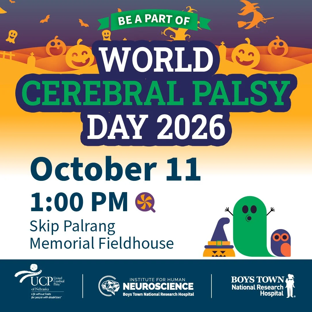 Mark your calendars 📅 for a FREE event to celebrate #WorldCerebralPalsyDay! 

Register with the link in our bio and learn more about this Halloween event!👻

We can't wait to see you there! 😊