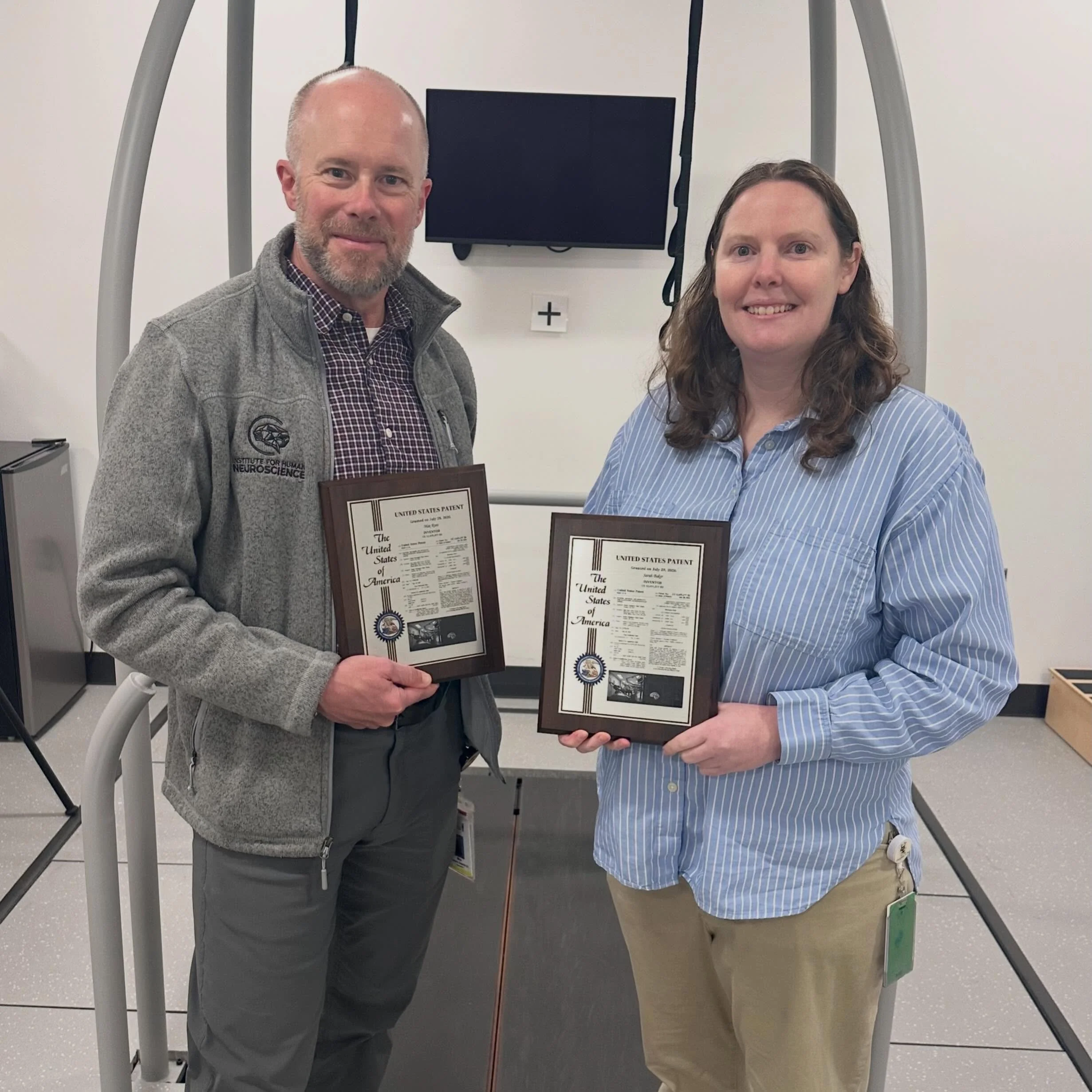 🏆 Congratulations to our own Dr. Max Kurz and Sarah Baker on being awarded a patent for their innovative work!

This exciting achievement reflects years of dedication, creativity, and collaboration in advancing research and developing solutions that