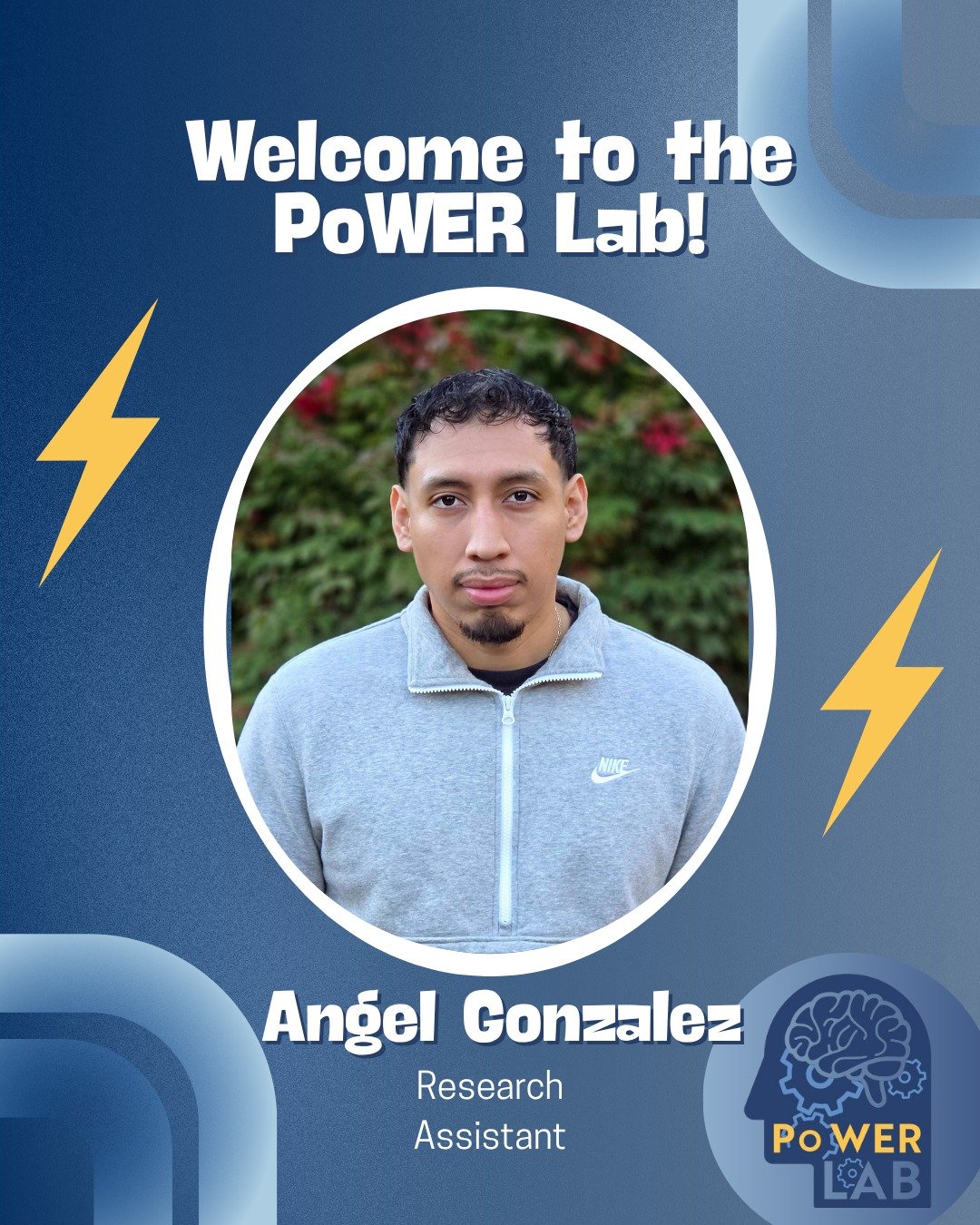 A few weeks ago, we welcomed Angel to the PoWER Lab as a Research Assistant! 🎉

Angel brings a unique perspective to the lab, with his background in exercise science and biomechanics. When he's not in the lab, you can find Angel running through Omah