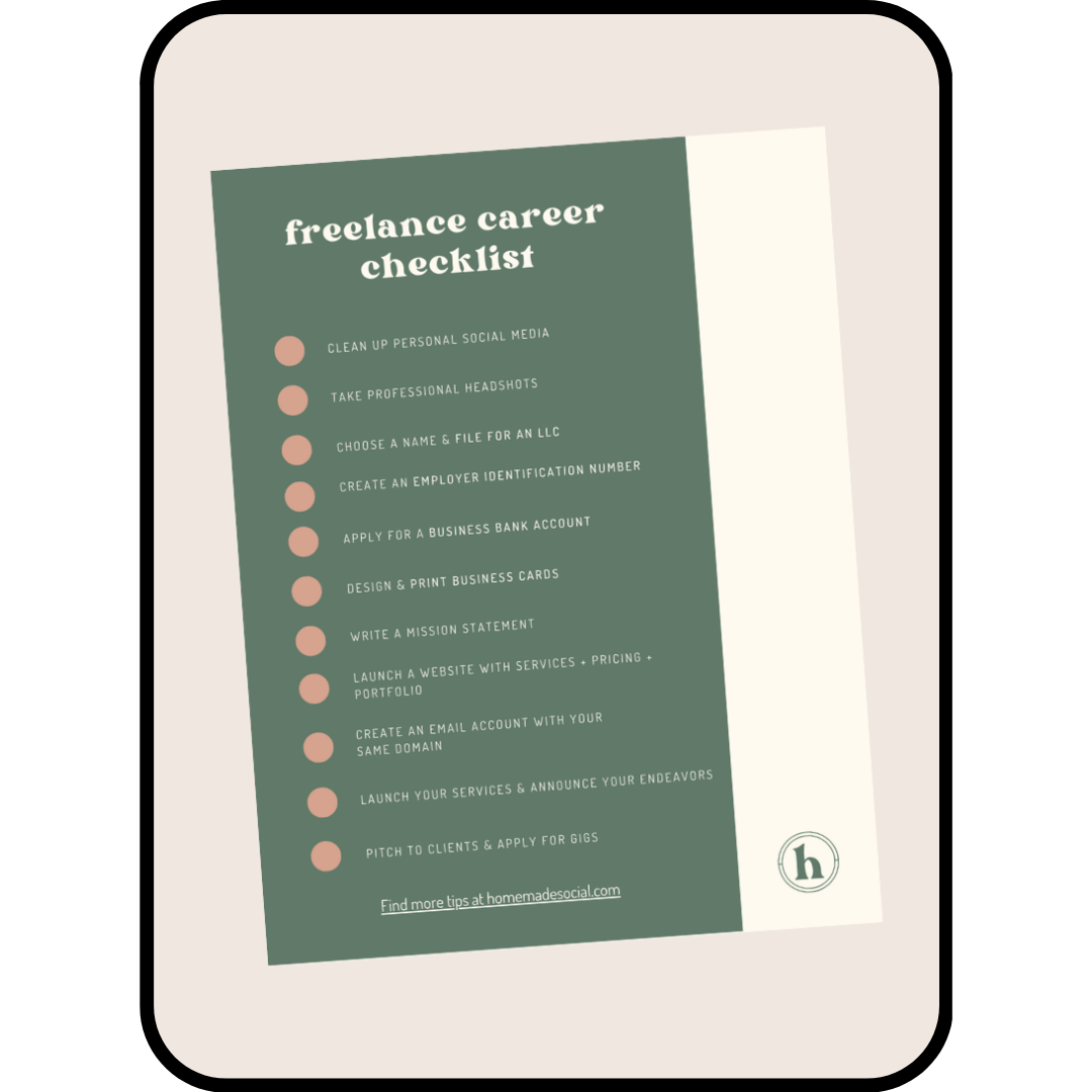 Freelance Career Checklist