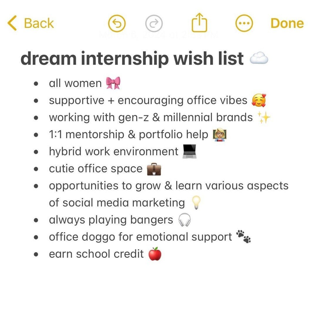 college students, alert the group chat! 🤳⁠ our summer internship checks all the boxes. if you're interested in:⁠
⠀⠀⠀⠀⠀⠀⠀⠀⠀⁠
🎨 graphic design⁠
✍️ copywriting⁠
✨️ influencer marketing⁠
📸 photography + content creation⁠
⠀⠀⠀⠀⠀⠀⠀⠀⠀⁠
we want to hear fro