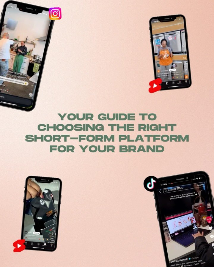 ON THE BLOG 👩&zwj;💻: with so many short-form video platforms to choose from, how could you possibly choose the right one?! 😰 here&rsquo;s a hint: the key is to meeting your audiences where they already are. ⁠
⠀⠀⠀⠀⠀⠀⠀⠀⠀⁠
when it comes to Instagram 