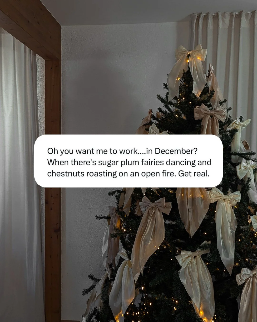 queuing the holiday playlist and pretending like we don't work next week>>> 🎅