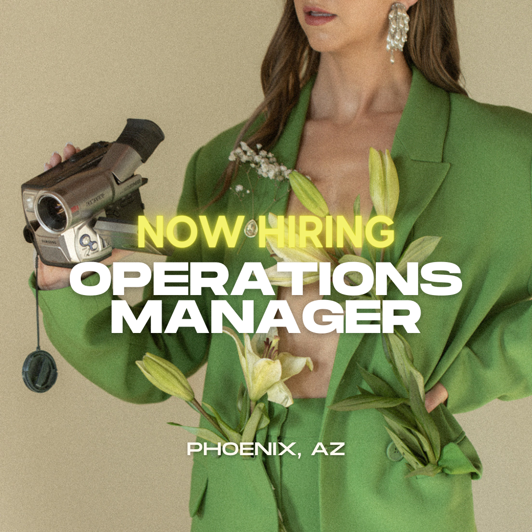 NOW HIRING: Operations Manager (Full-Time) (Hybrid)