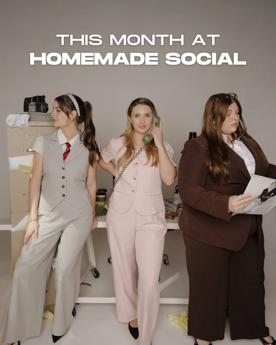 life at homie HQ just gets better by the month! 👏 cheers to many more months of growth &amp; busy days! 🥂