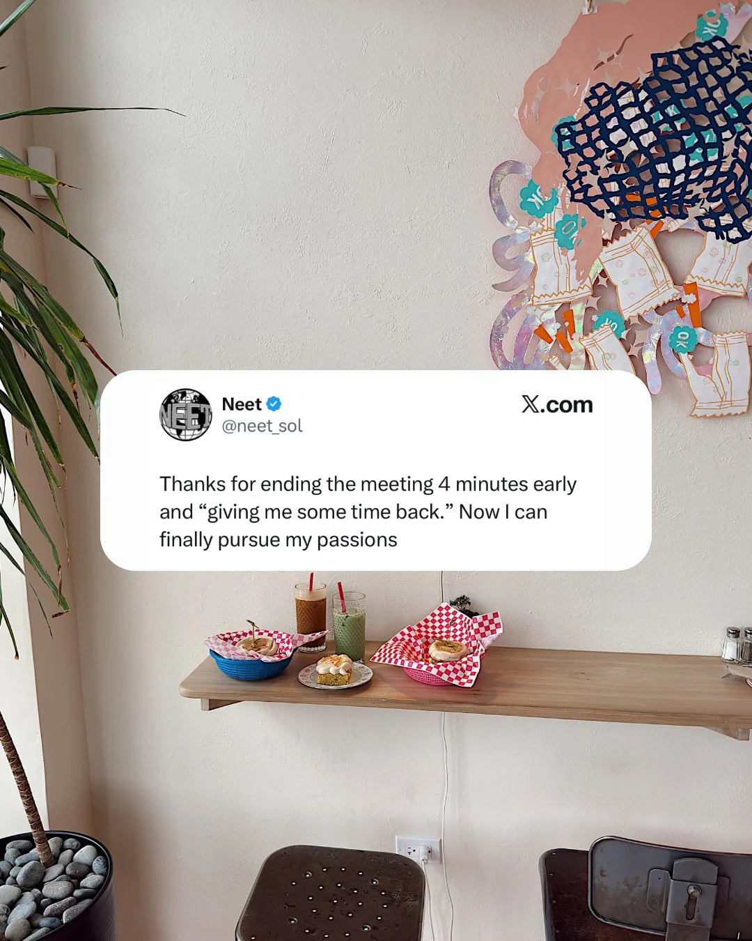 good news: the weekend starts NOW 😇