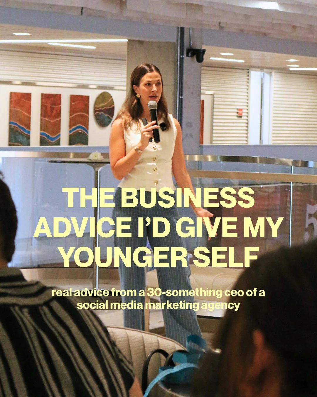 STRAIGHT FROM OUR FOUNDER 🎙️ if @bbooks could sit down with the version of herself who was just starting Homemade Social, she'd have a LOT to tell her. 👀⁠
⁠
stop trying to do everything yourself. charge what your work is actually worth. the list tr