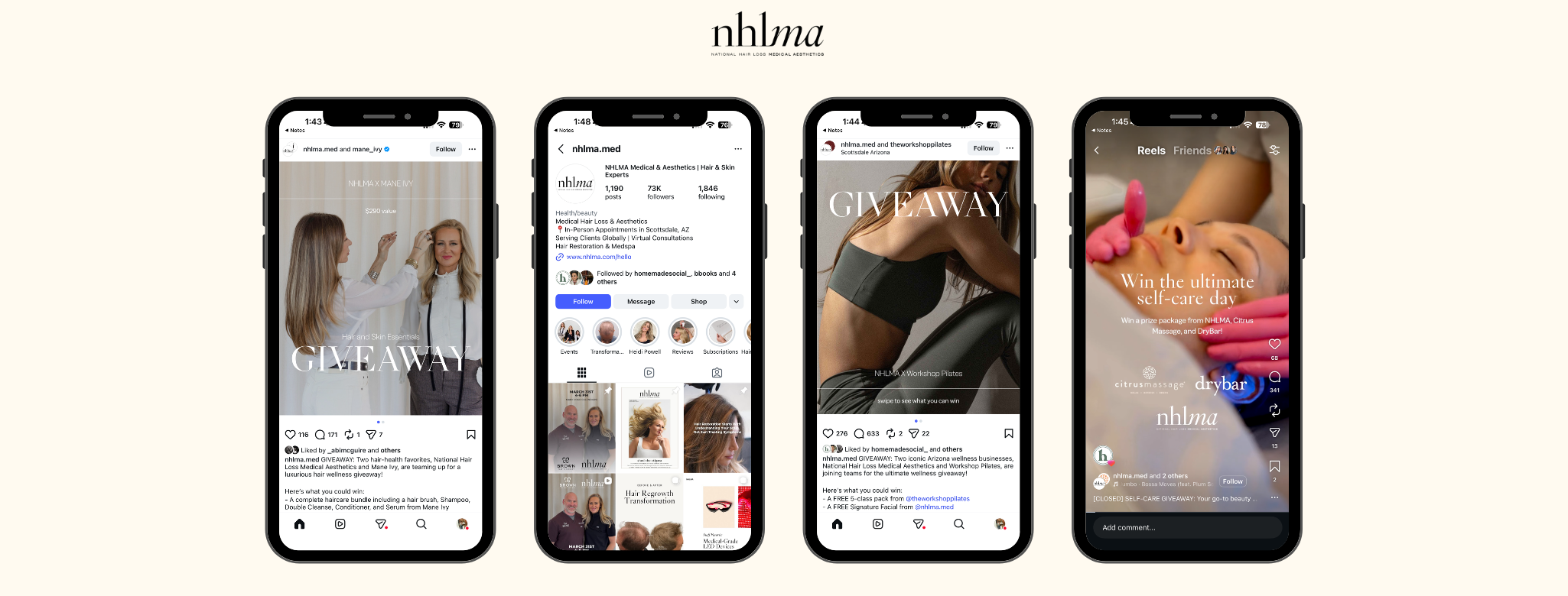 social media giveaways