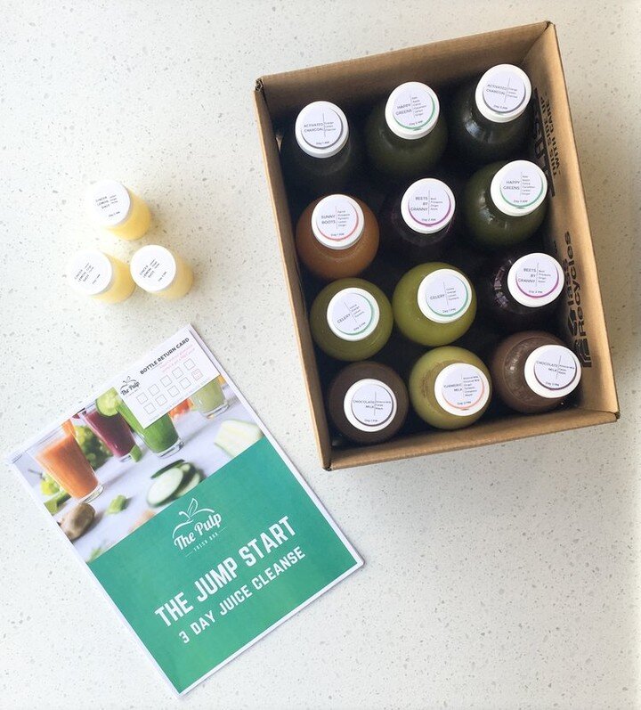 Back on Track! 

Juice Cleanse is available to get your nutrition back on track. These juices will help you body in so many ways like boosting your immune system and detoxifying your body. 

Only available here at The Pulp. 

You may check out for mo