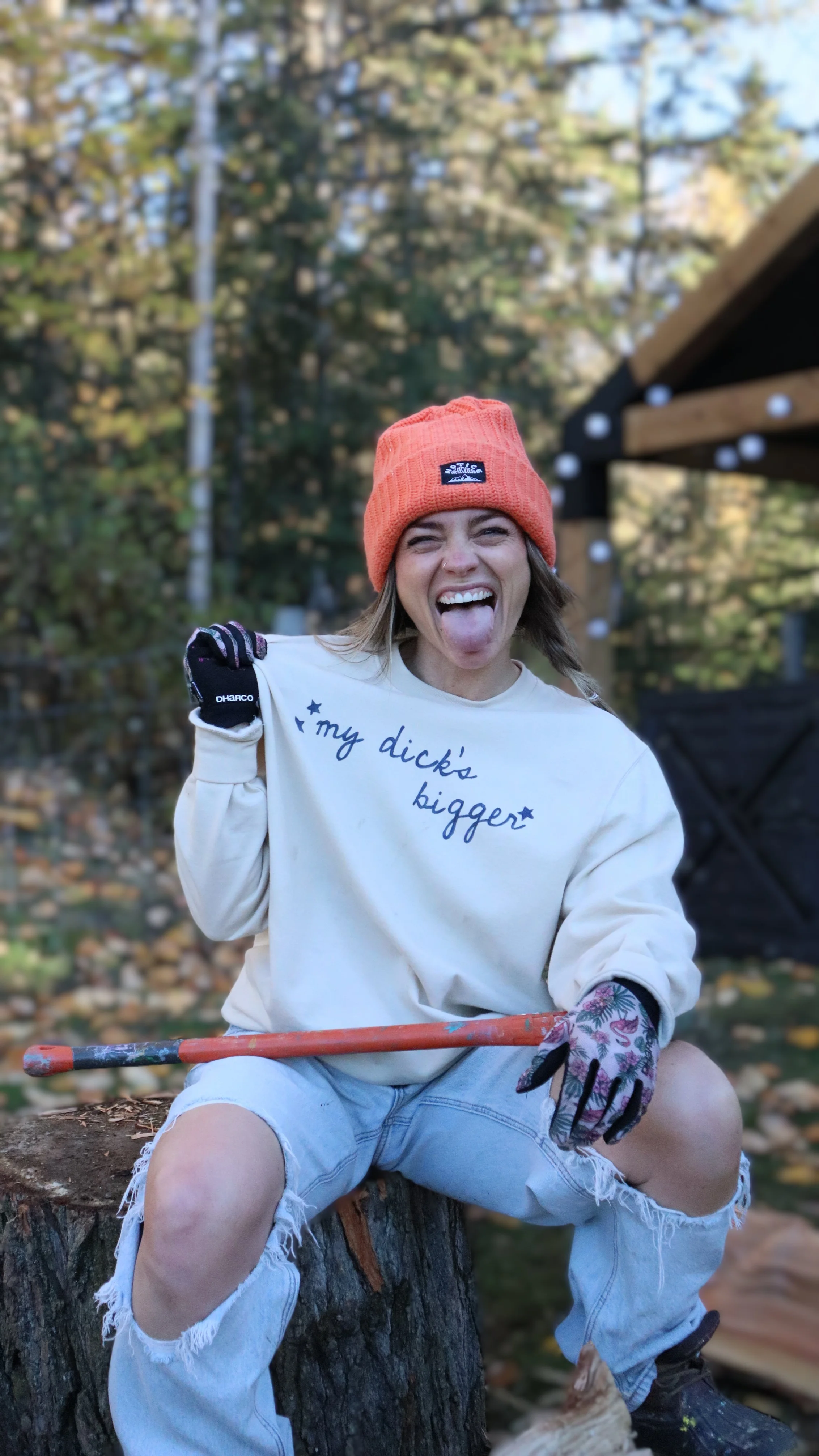 PRE-ORDER NOW CLOSED: My D*ck is Bigger Crewneck