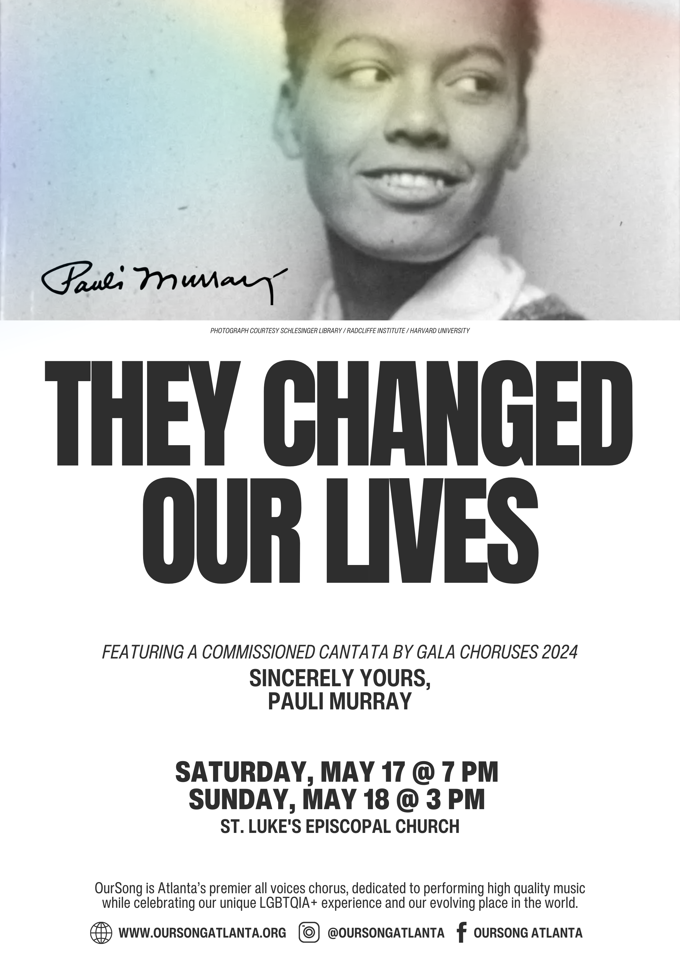 They Changed Our Lives: Sincerely Yours, Pauli Murray