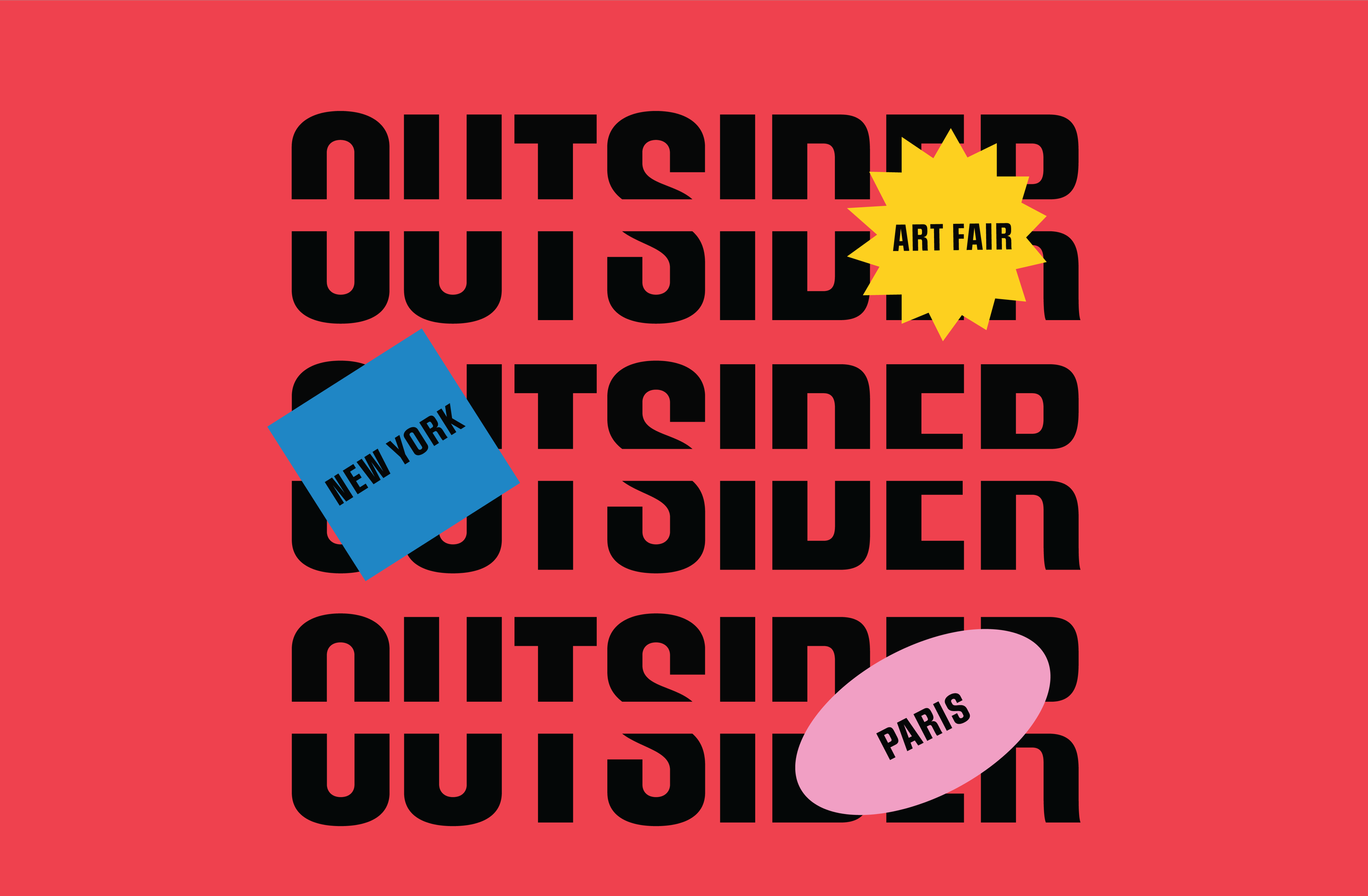 Outsider Art Fair Visual Identity