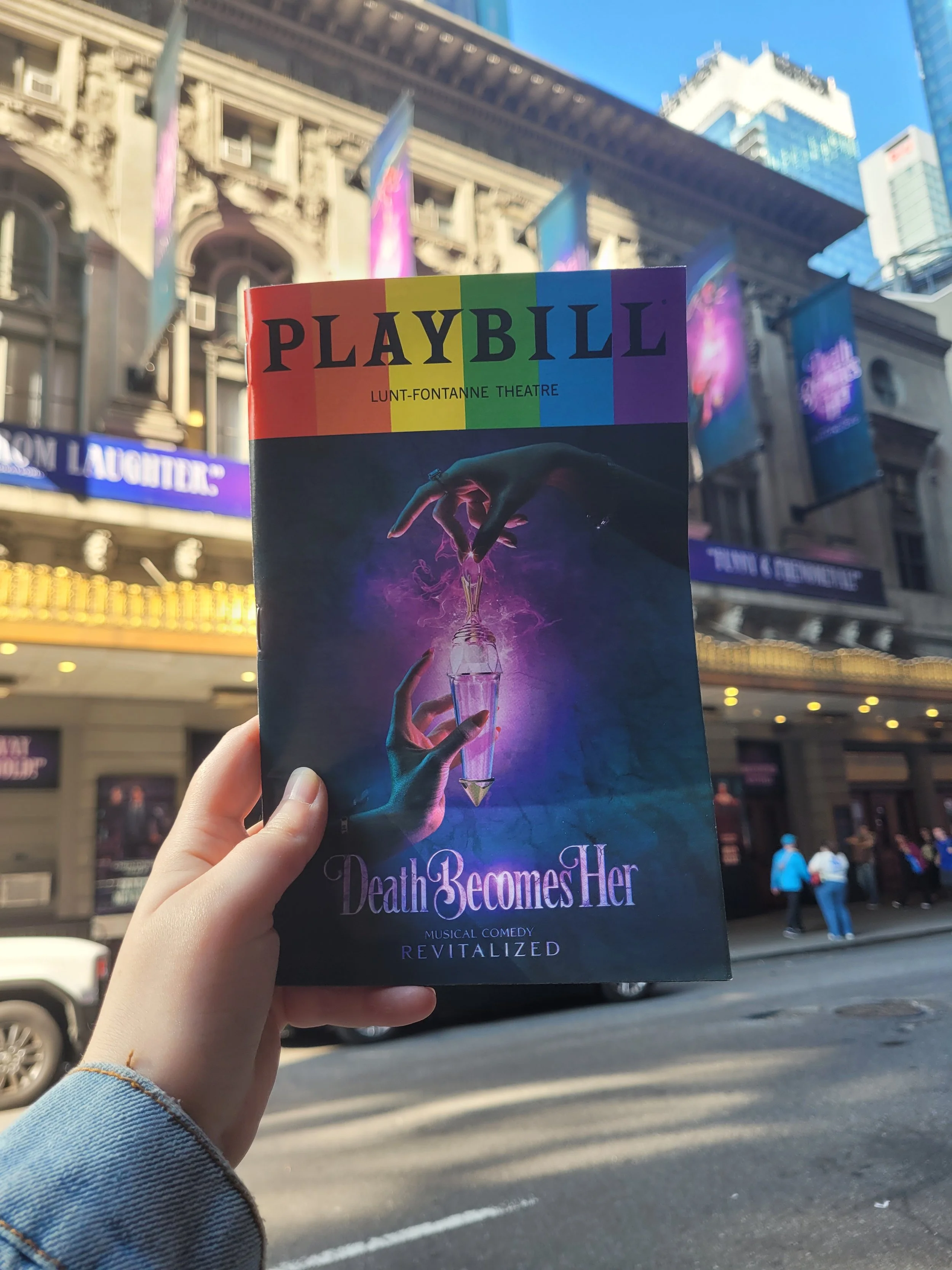 Death Becomes Her Pride Playbill