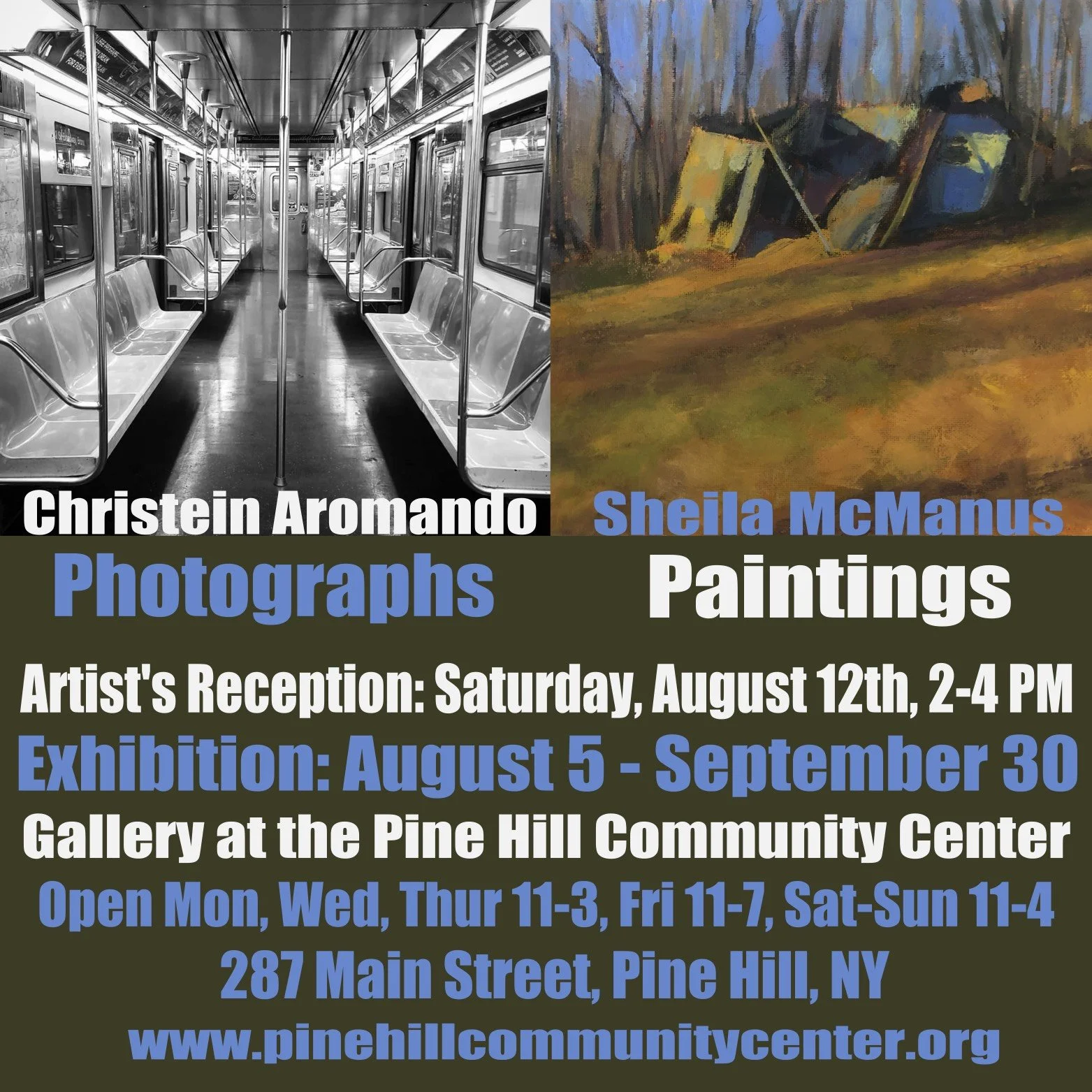 ART GALLERY EXHIBITION ARTIST RECEPTION