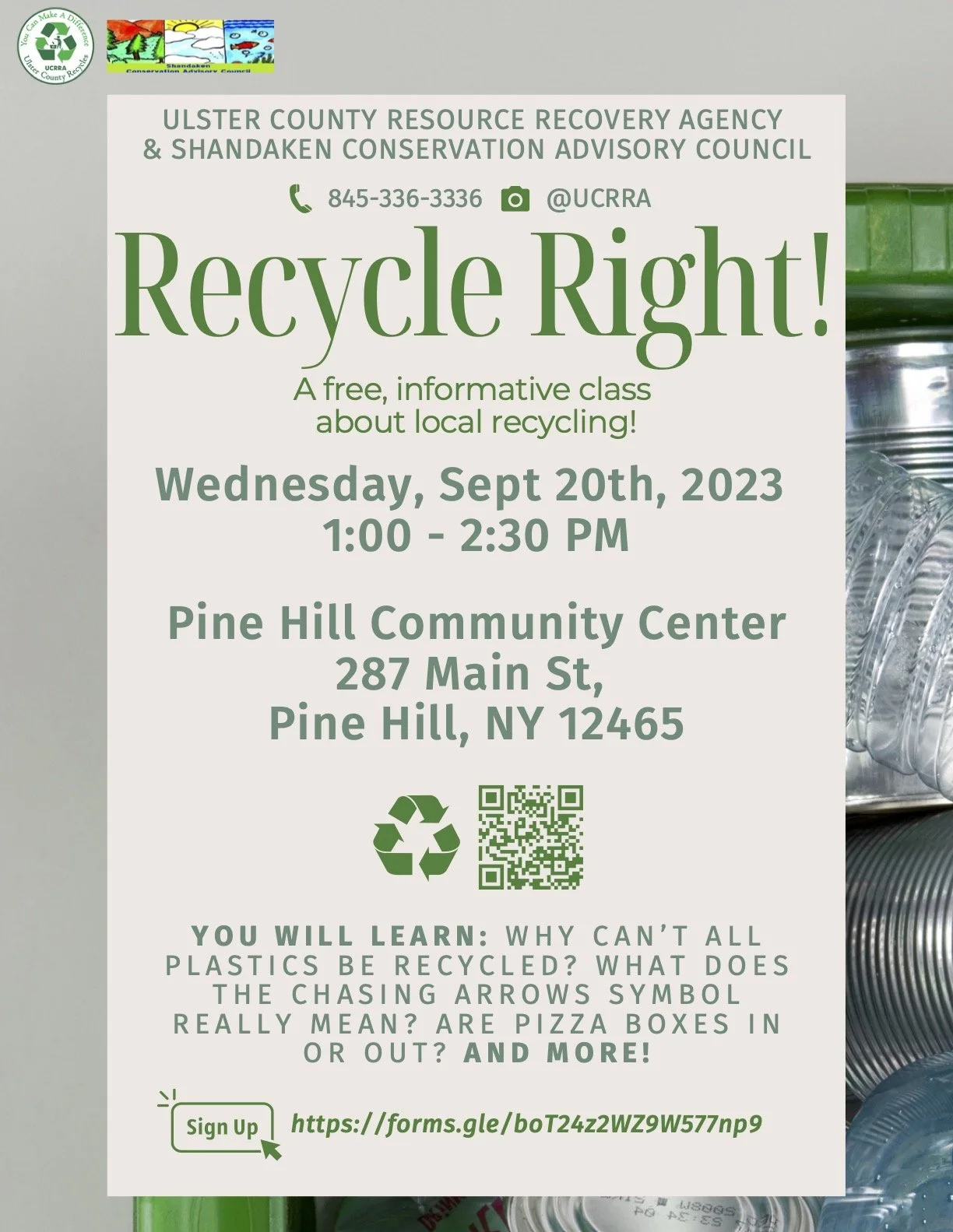 RECYCLE RIGHT
