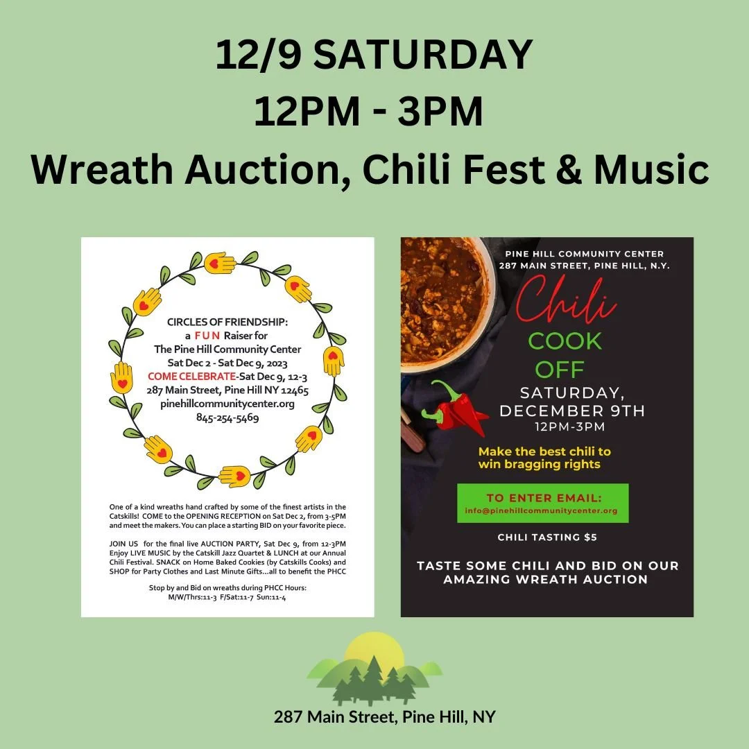 CHILI FEST, WREATH AUCTION &amp; LIVE MUSIC