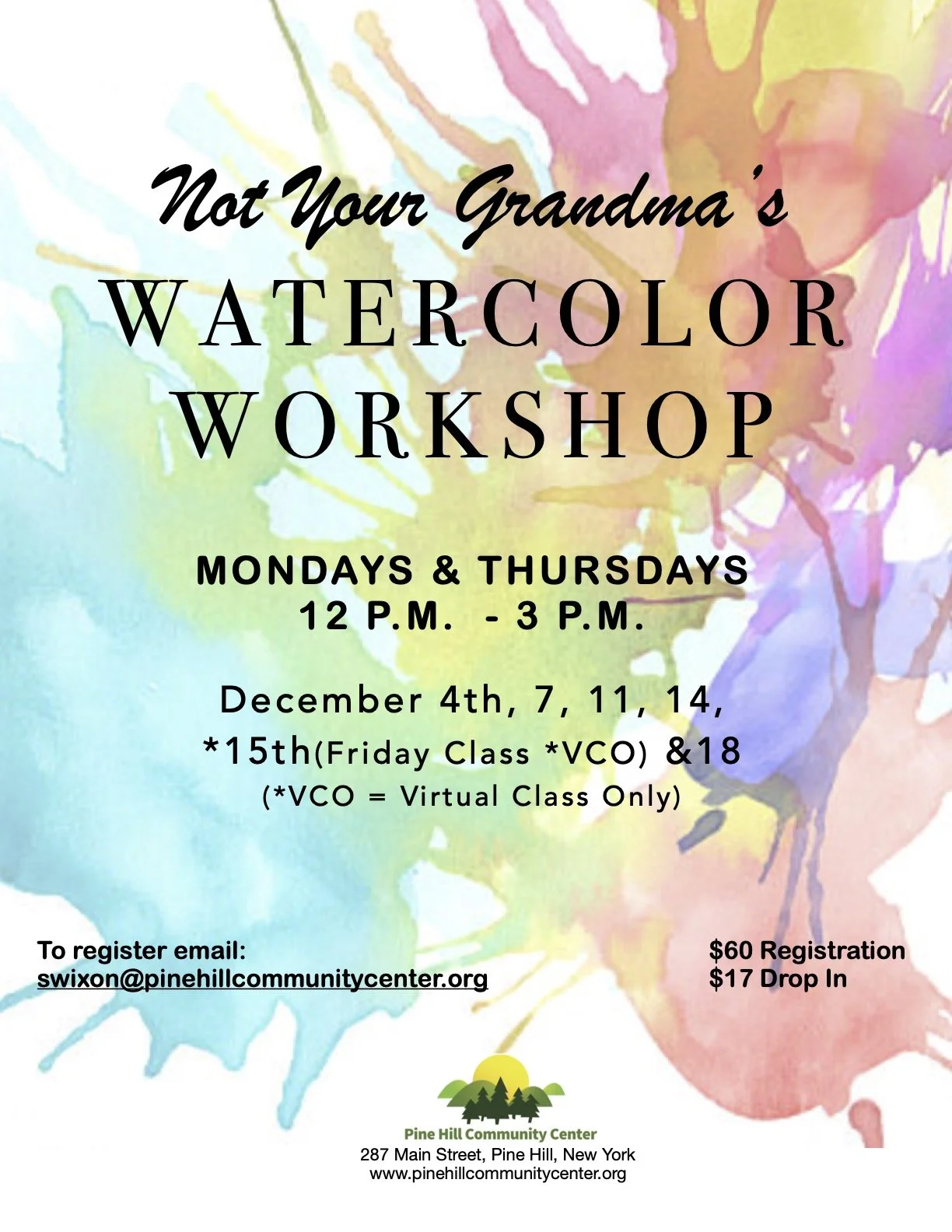 WATERCOLOR WORKSHOP