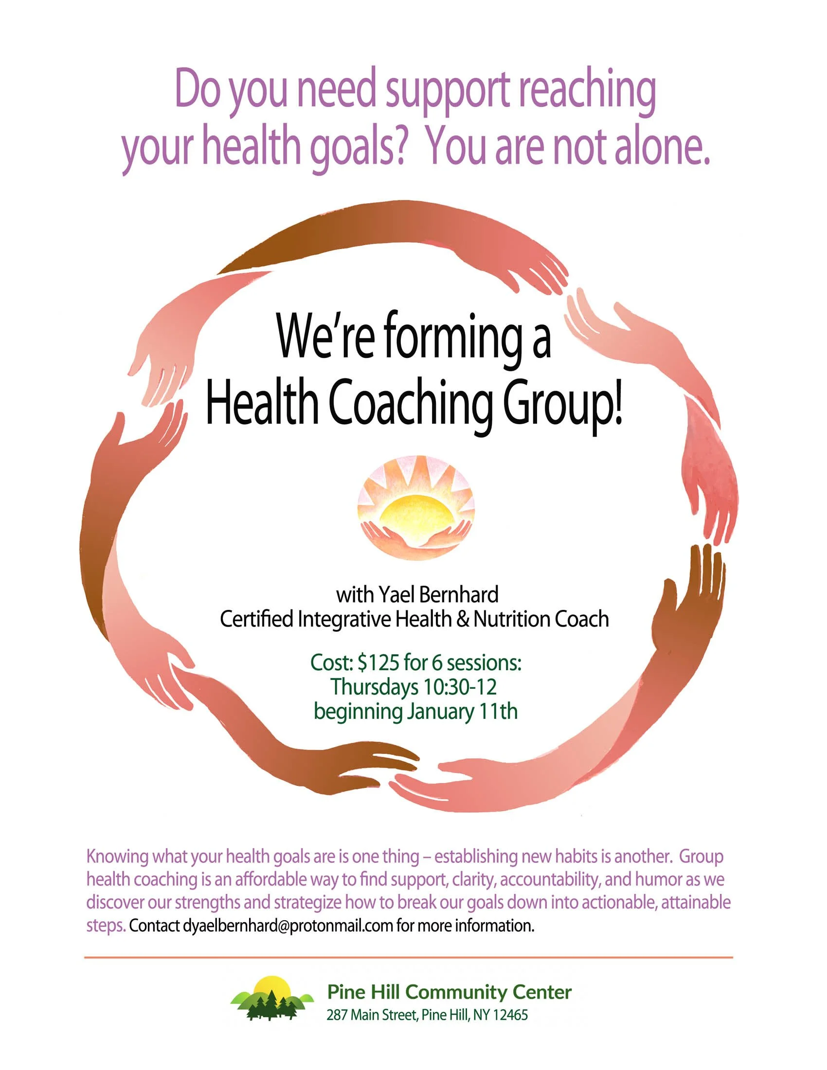 HEALTH COACHING WORKSHOP 1/11/24