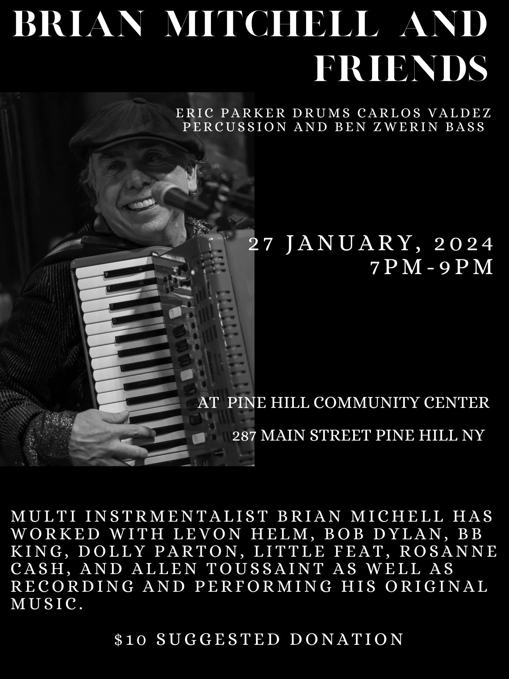 CONCERT: BRIAN MITCHELL &amp; FRIENDS