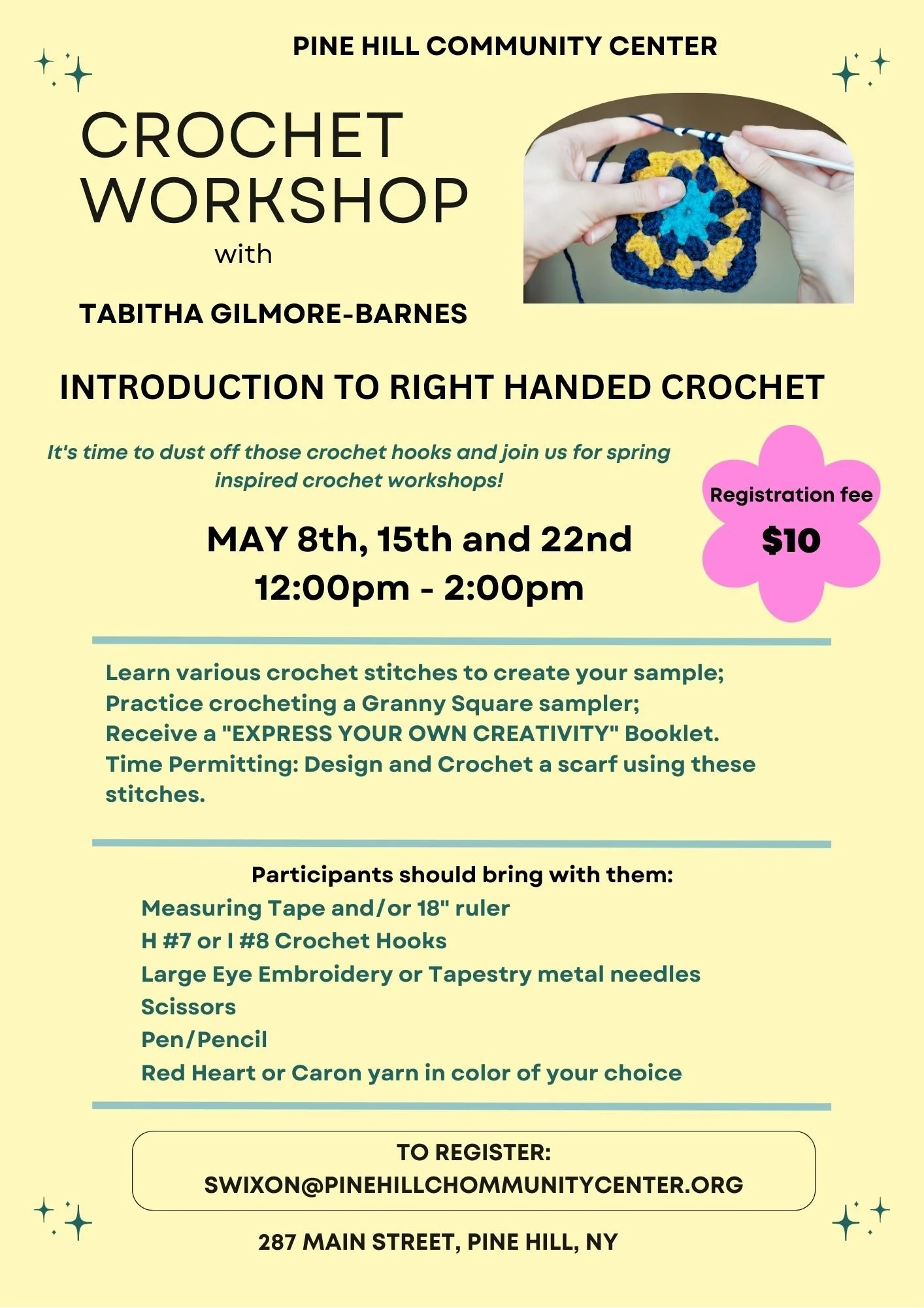 CROCHET WORKSHOP (5/18)