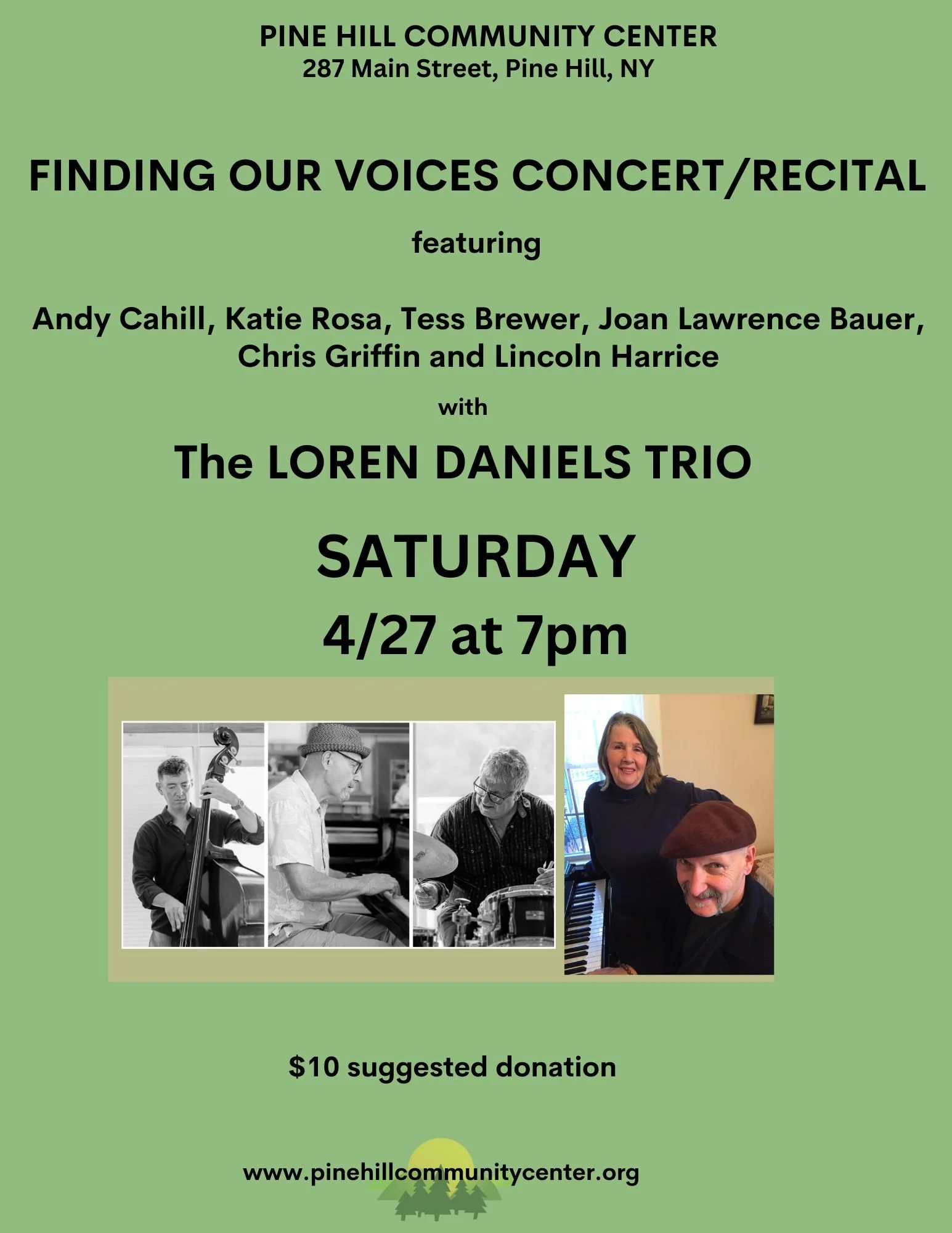 FINDING OUR VOICES CONCERT/RECITAL (4/27)