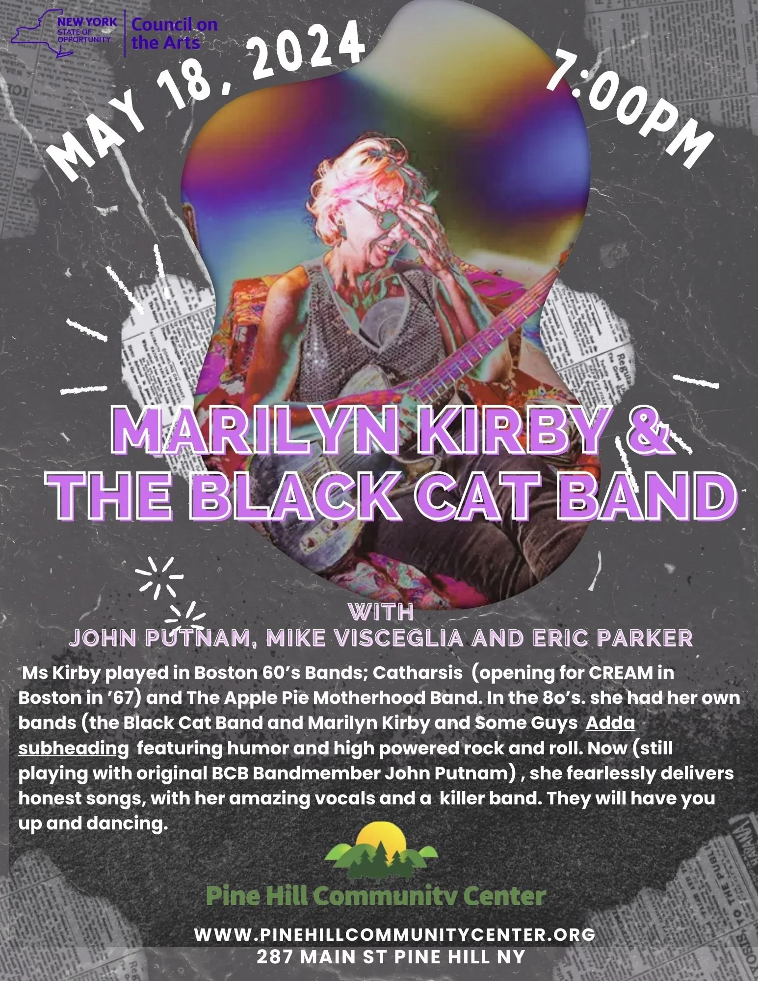 MARILYN KIRBY &amp; THE BLACK CAT BAND (5/18)