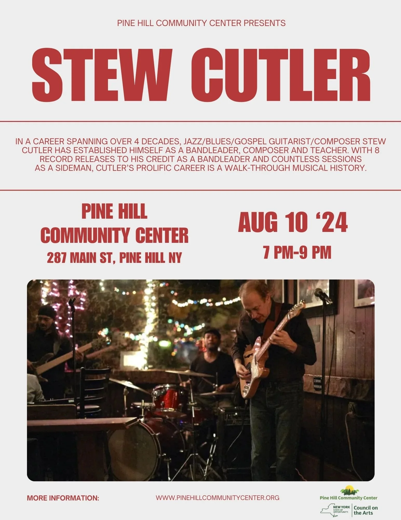 STEW CUTLER CONCERT 