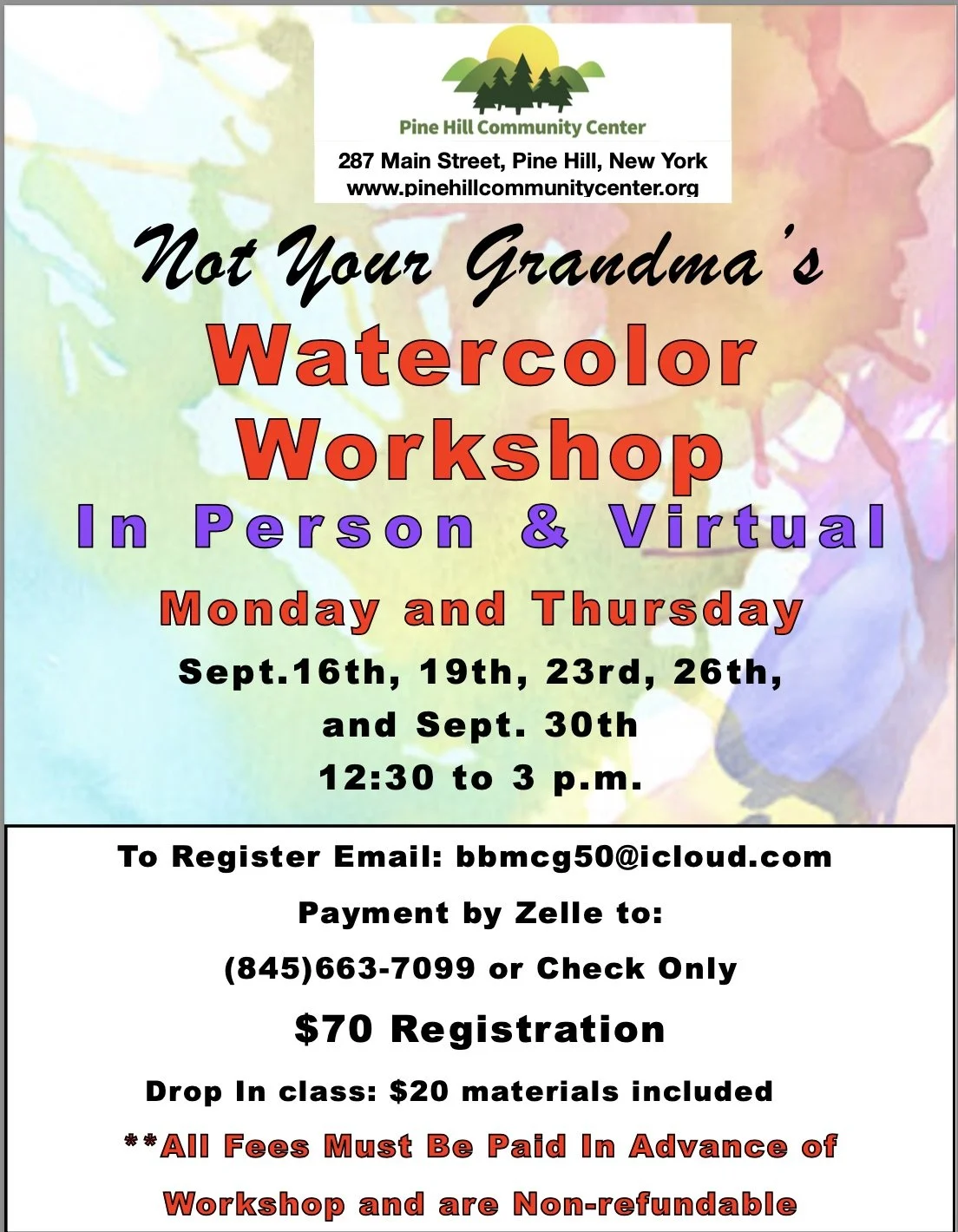 WATERCOLOR with MARIA GARCIA