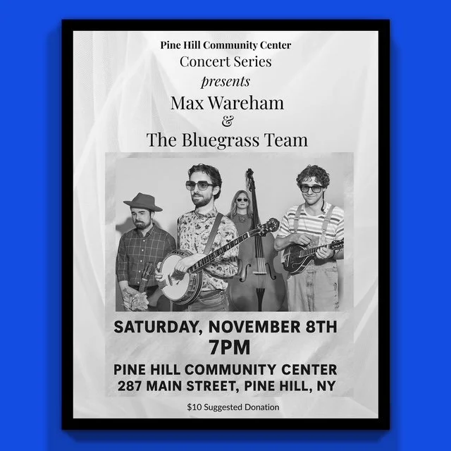 Max Wareham & The Bluegrass Team Concert