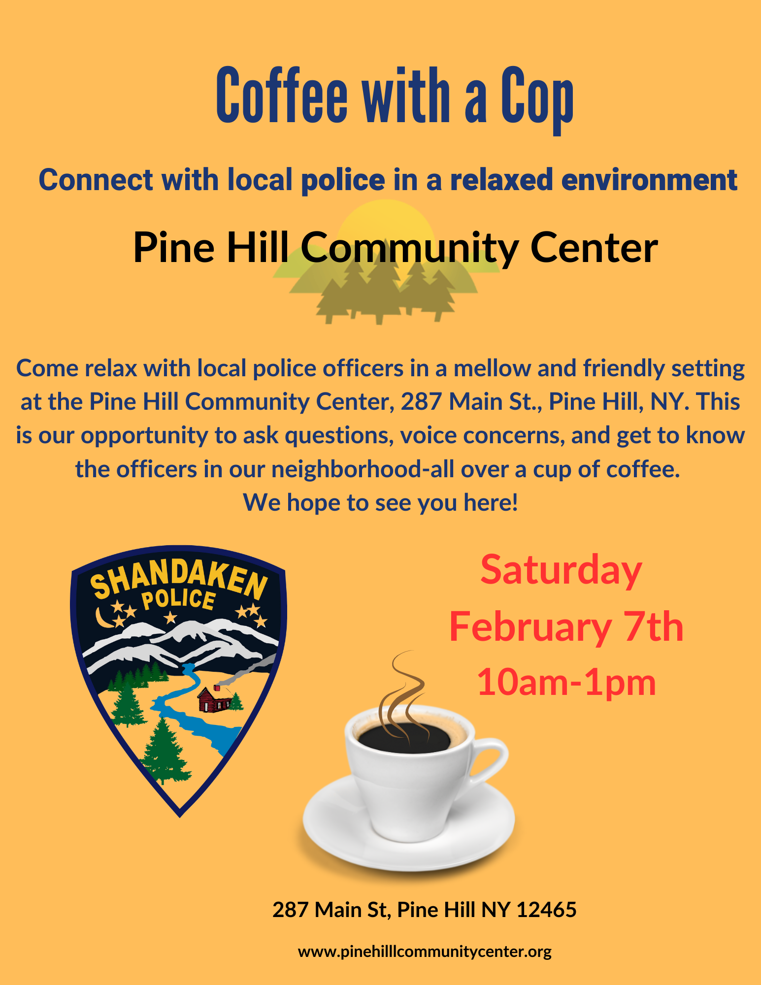 Coffee with a Cop