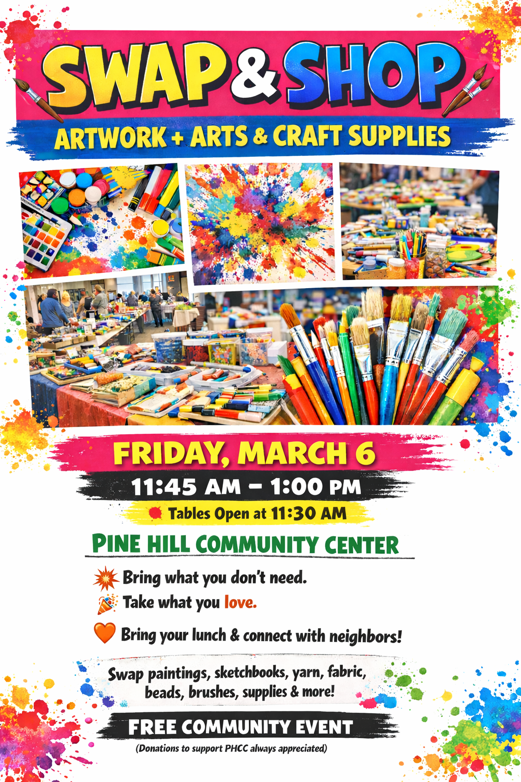 Swap &amp; Shop (Artwork, Art Supplies, Crafts)