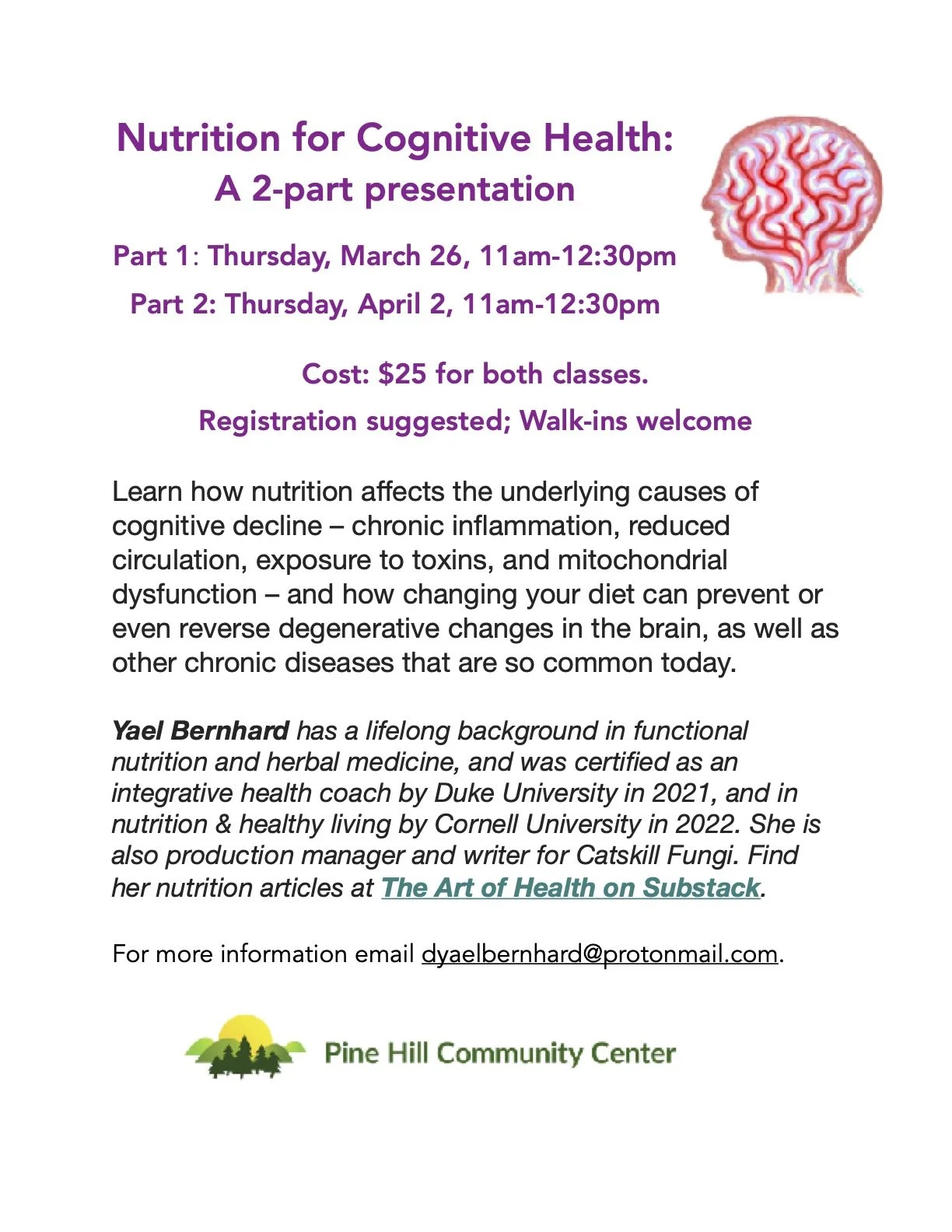 Nutrition for Cognitive Health