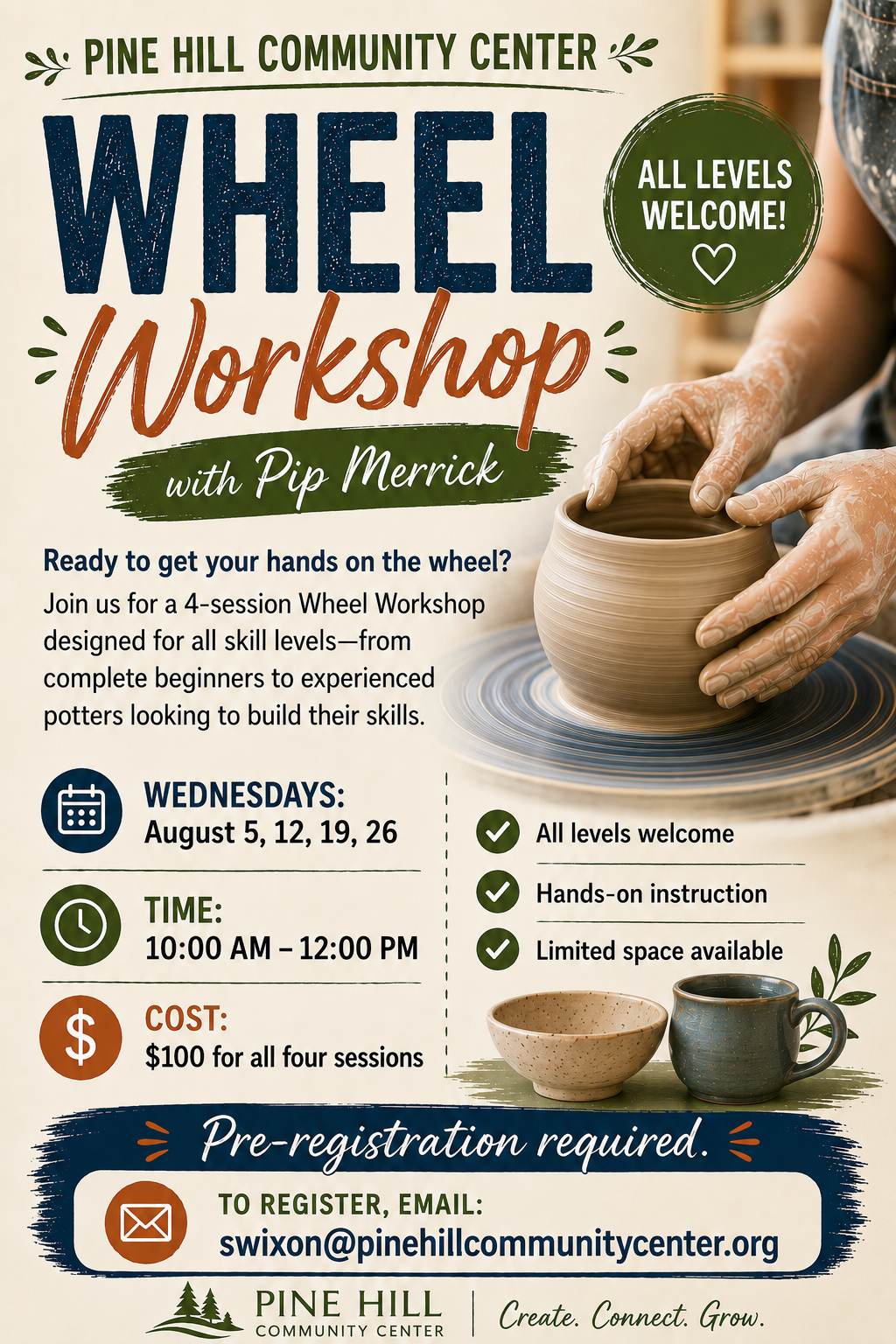 Pottery Wheel Workshop