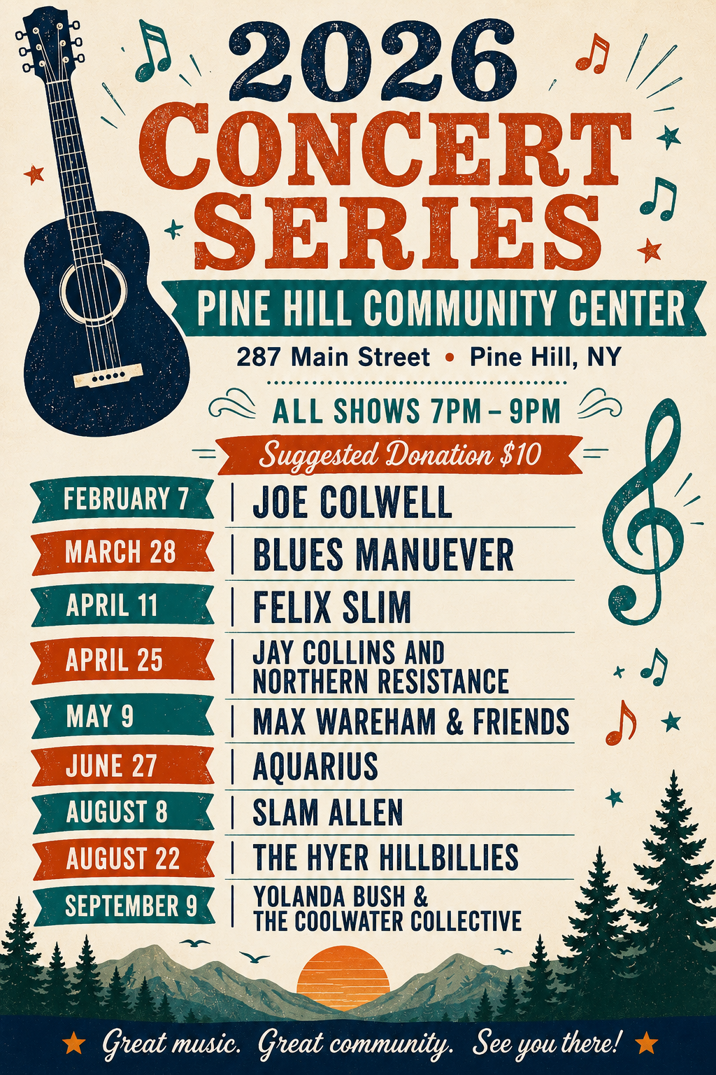 2026 CONCERT SERIES (more to come)