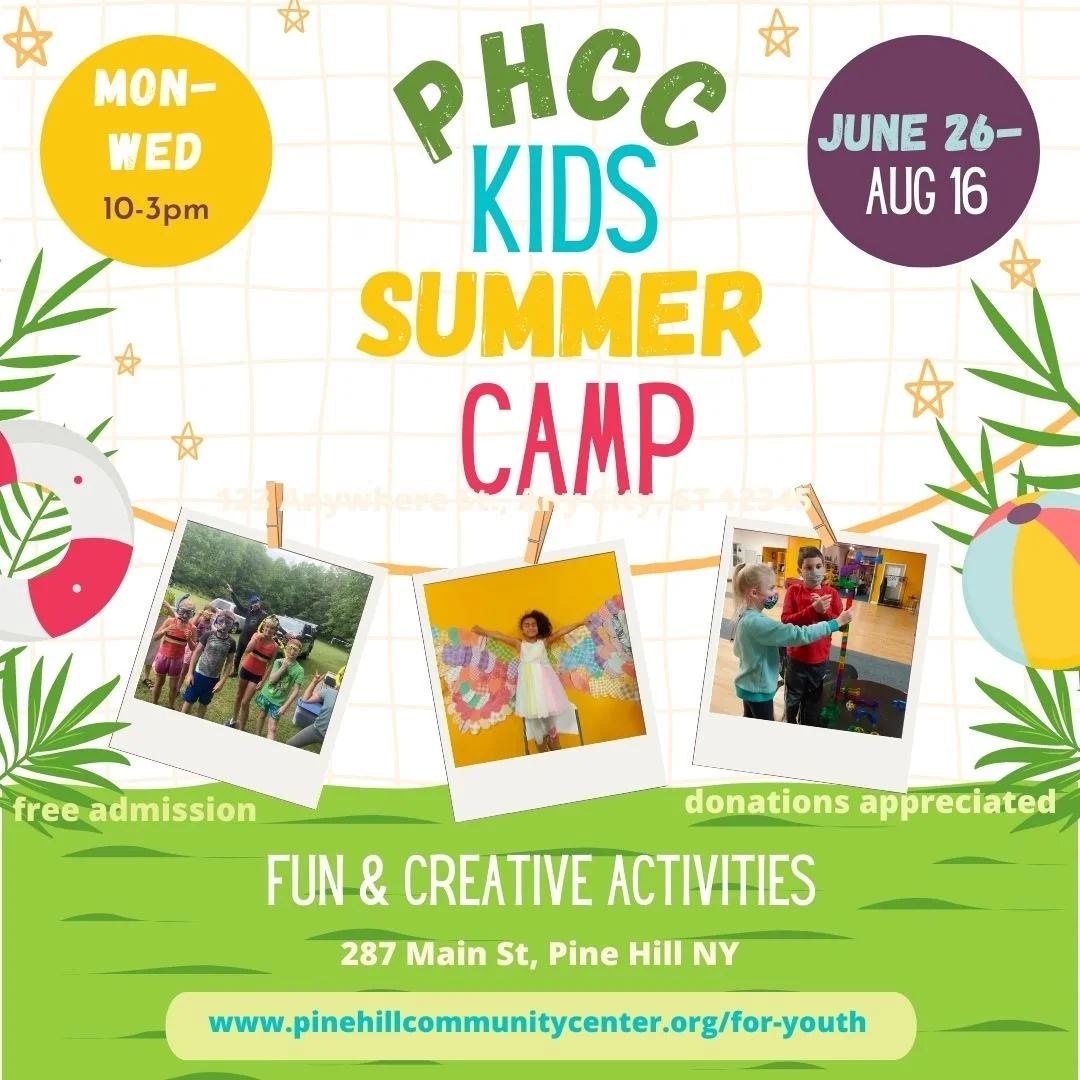 SUMMER CAMP — Pine Hill Community Center