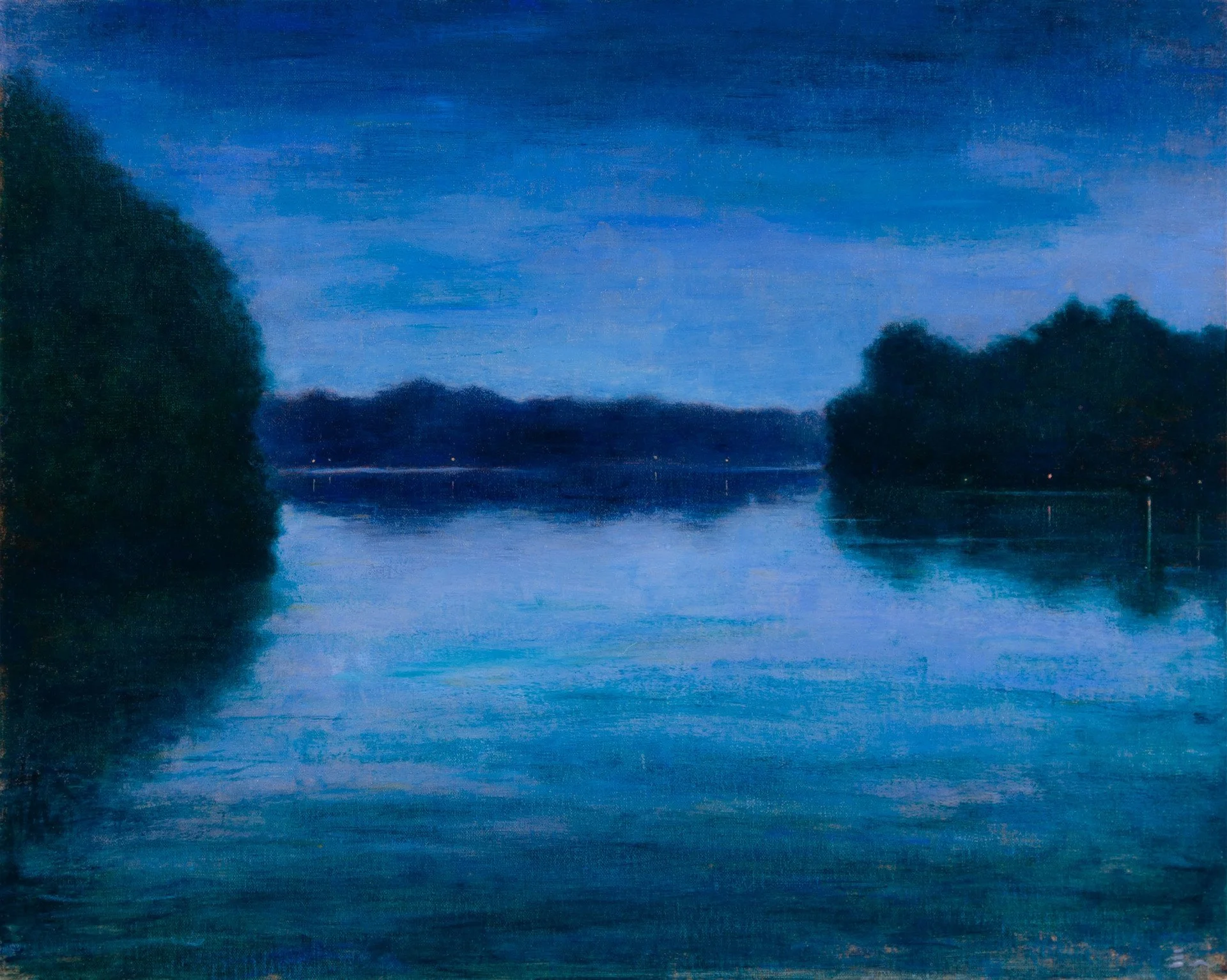 Ethan Price, "Cerulea II," oil on linen, 16 x 20 inches.