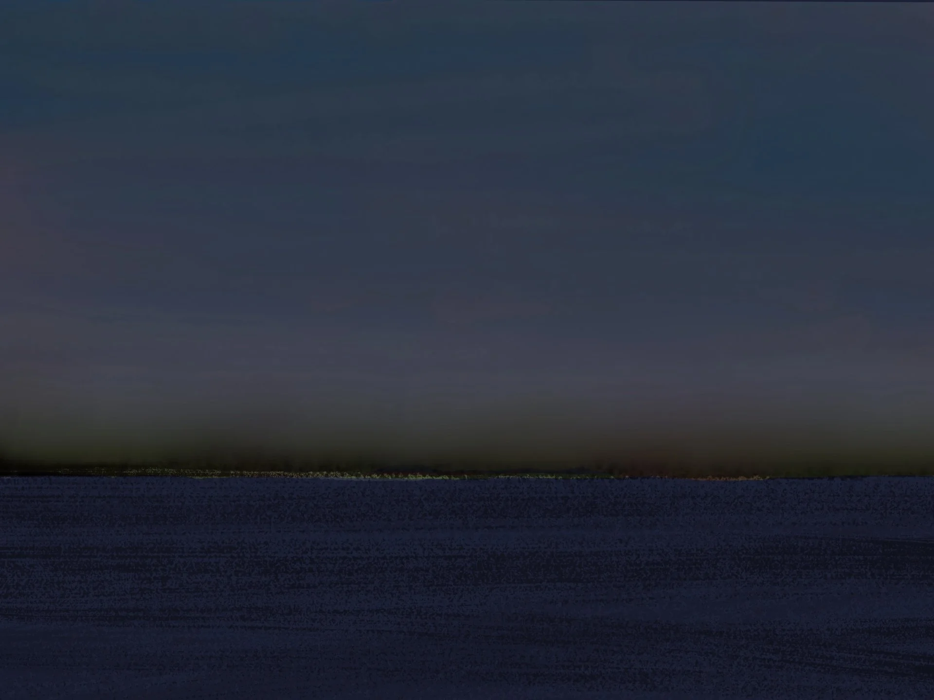 Tomas Co, "Twilight in Baraga," digital print on acrylic, 20 x 16 inches.