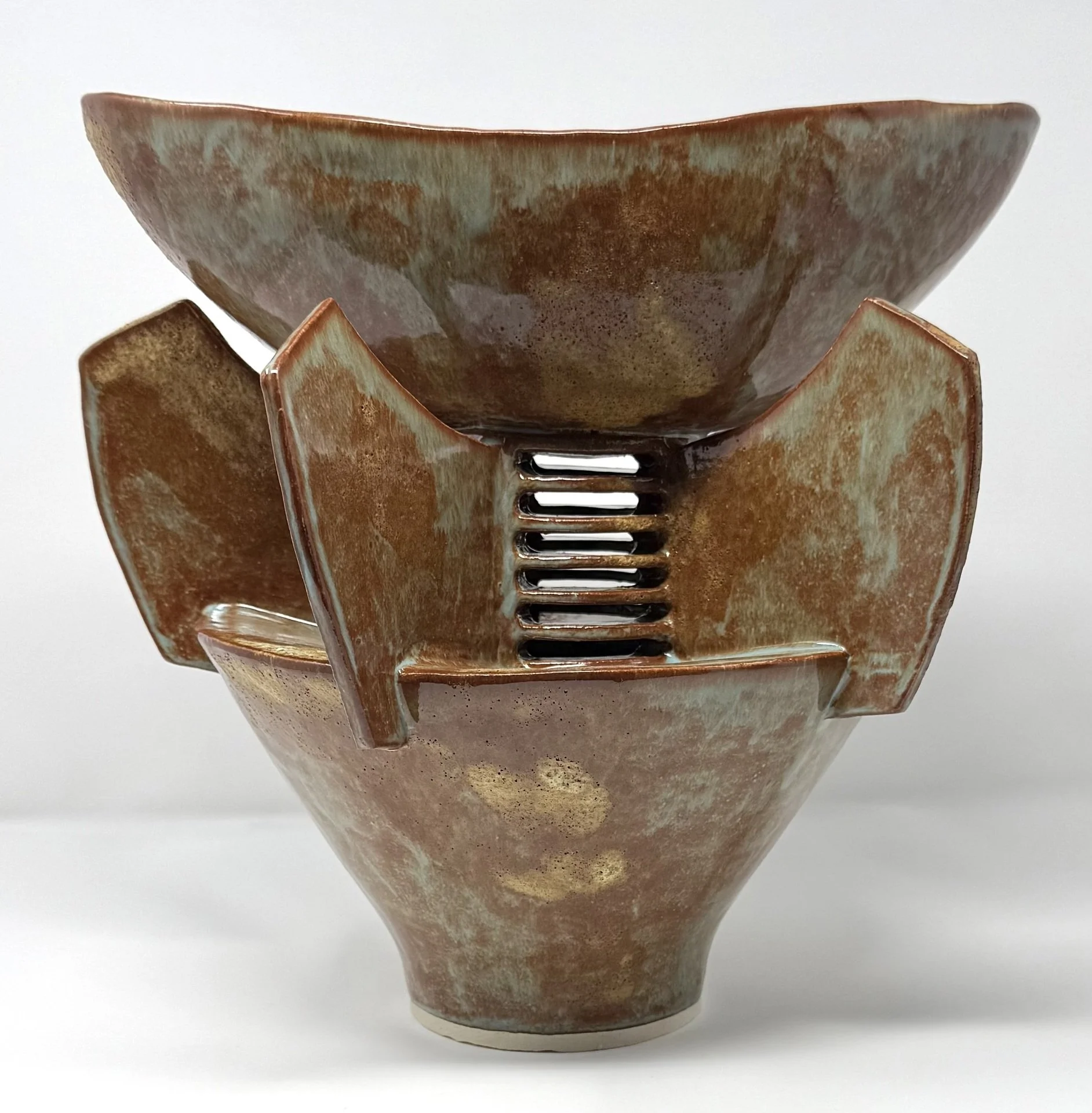 Chrissy Hsieh, "Gratitude," clay, 12 x 12 x 12 inches.