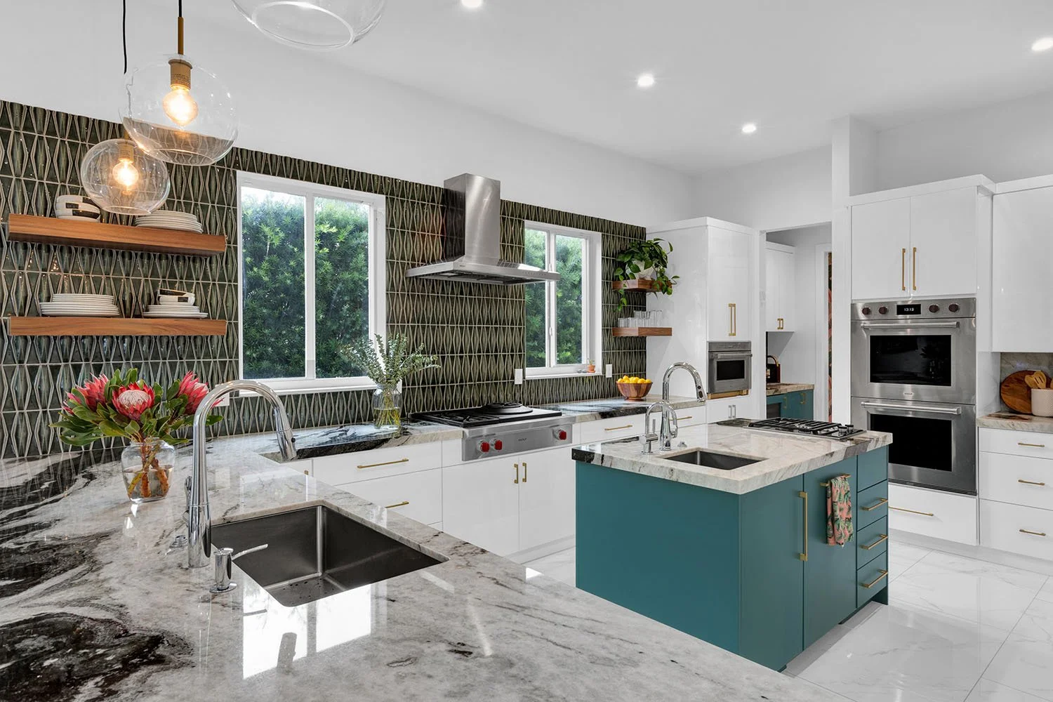 Contemporary, Colorful Kitchen Remodel by Christy B Home Design project photo 5