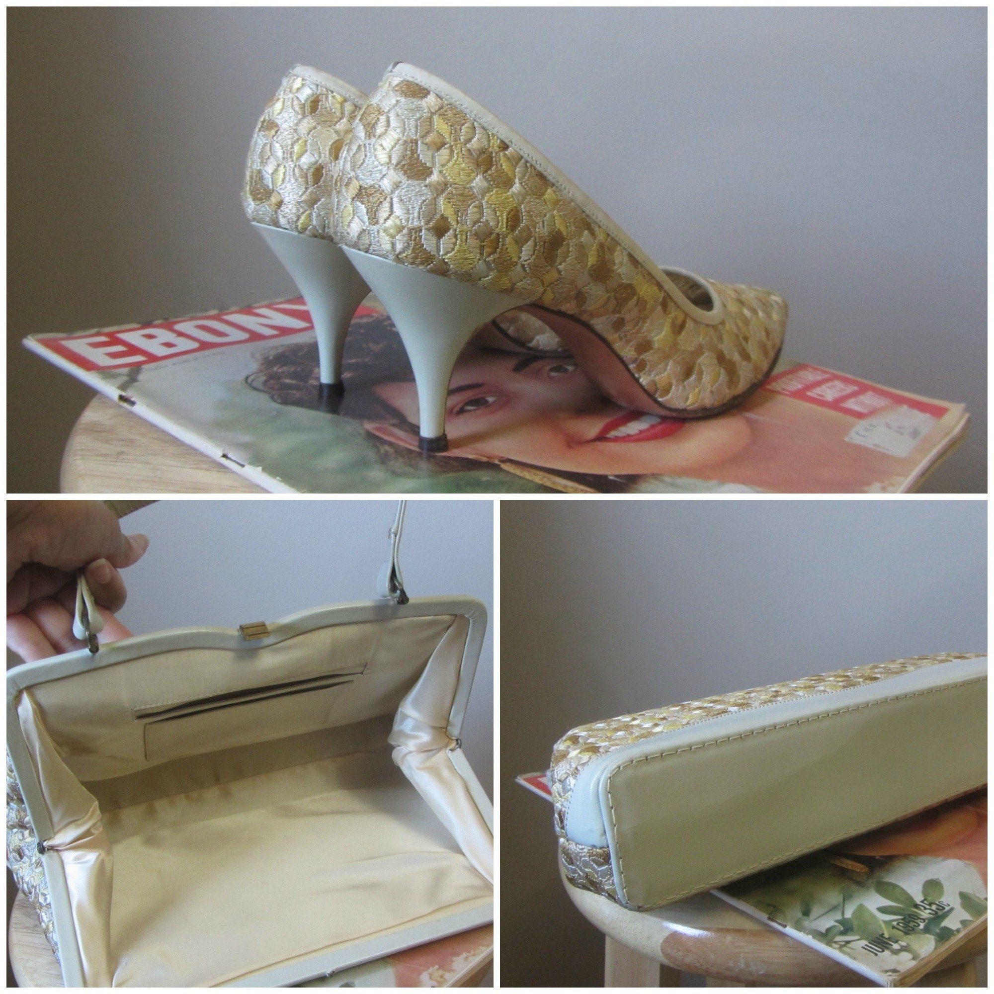 Yellow Bridal Clutch Purse and Matching Shoes | CartRollers ﻿Online  Marketplace Shopping Store In Lagos Nigeria