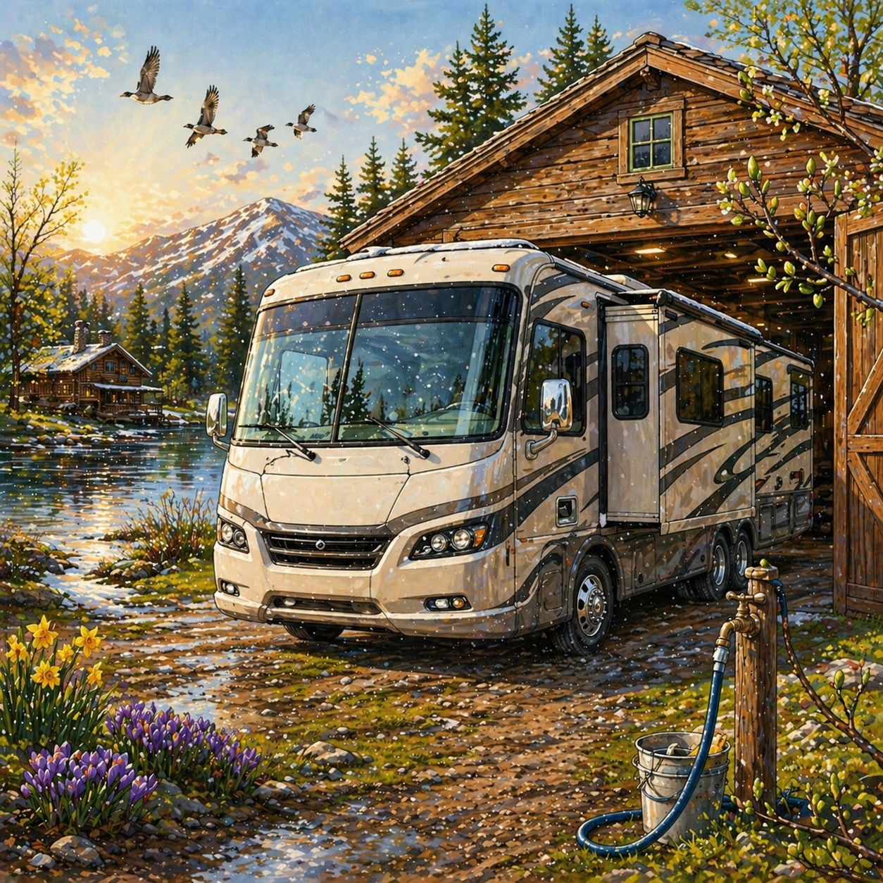 Wake Your RV Up Right: The Ultimate Spring De-Winterization Guide