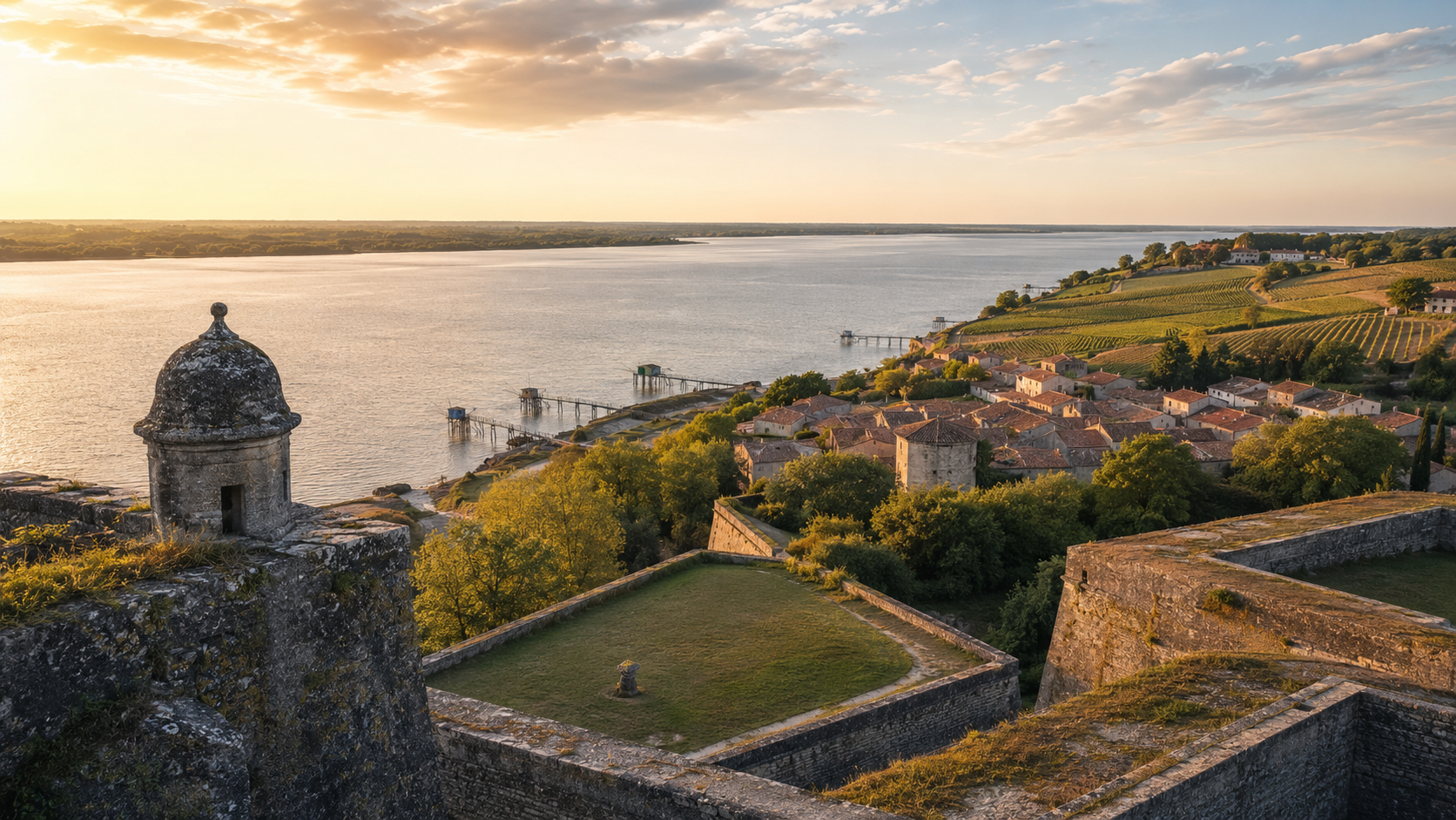 Cruise Stop 2: Blaye &amp; Bourg — The Bordeaux That Time (and the Market) Forgot