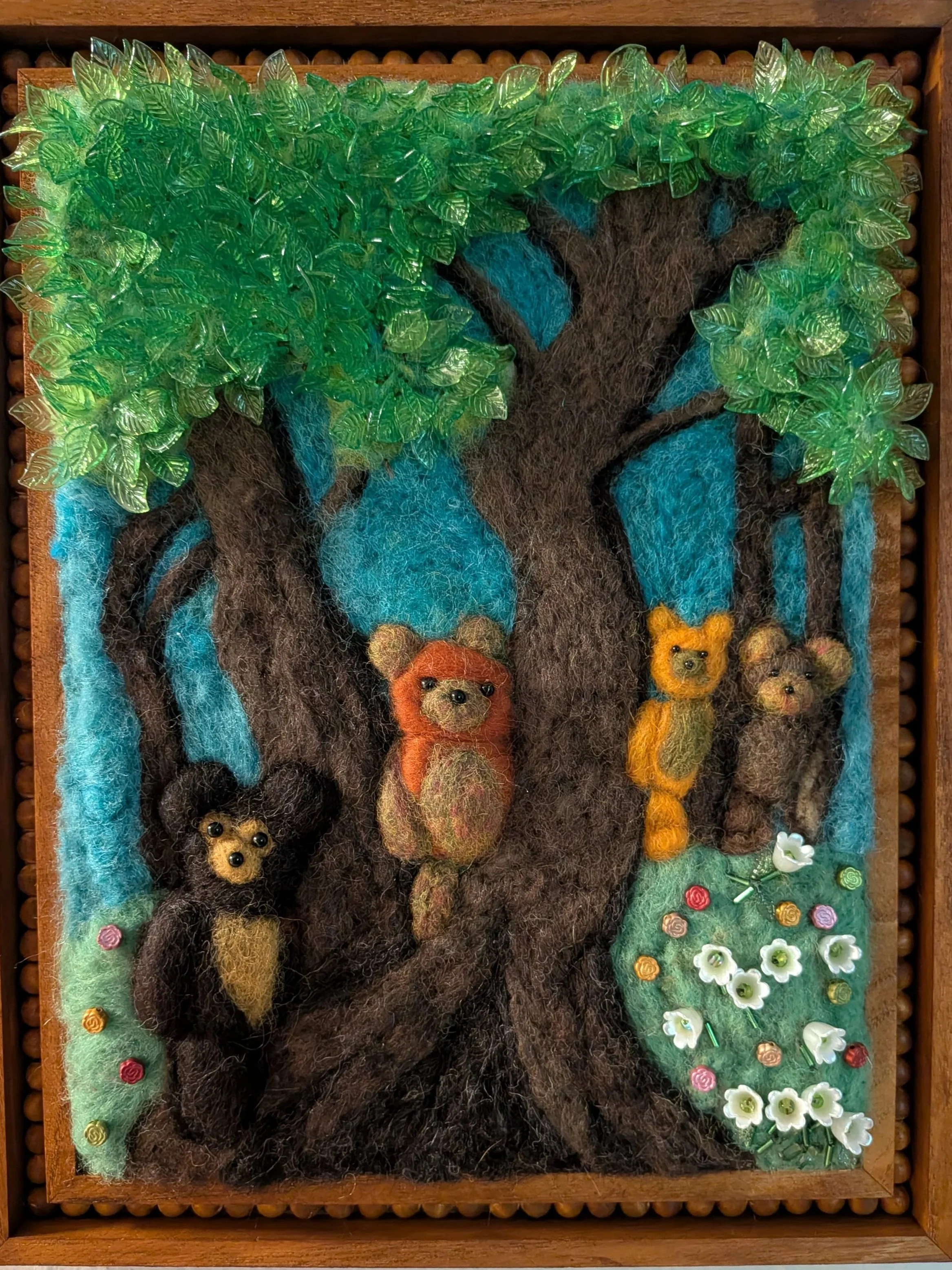 Teddies in the Woods
